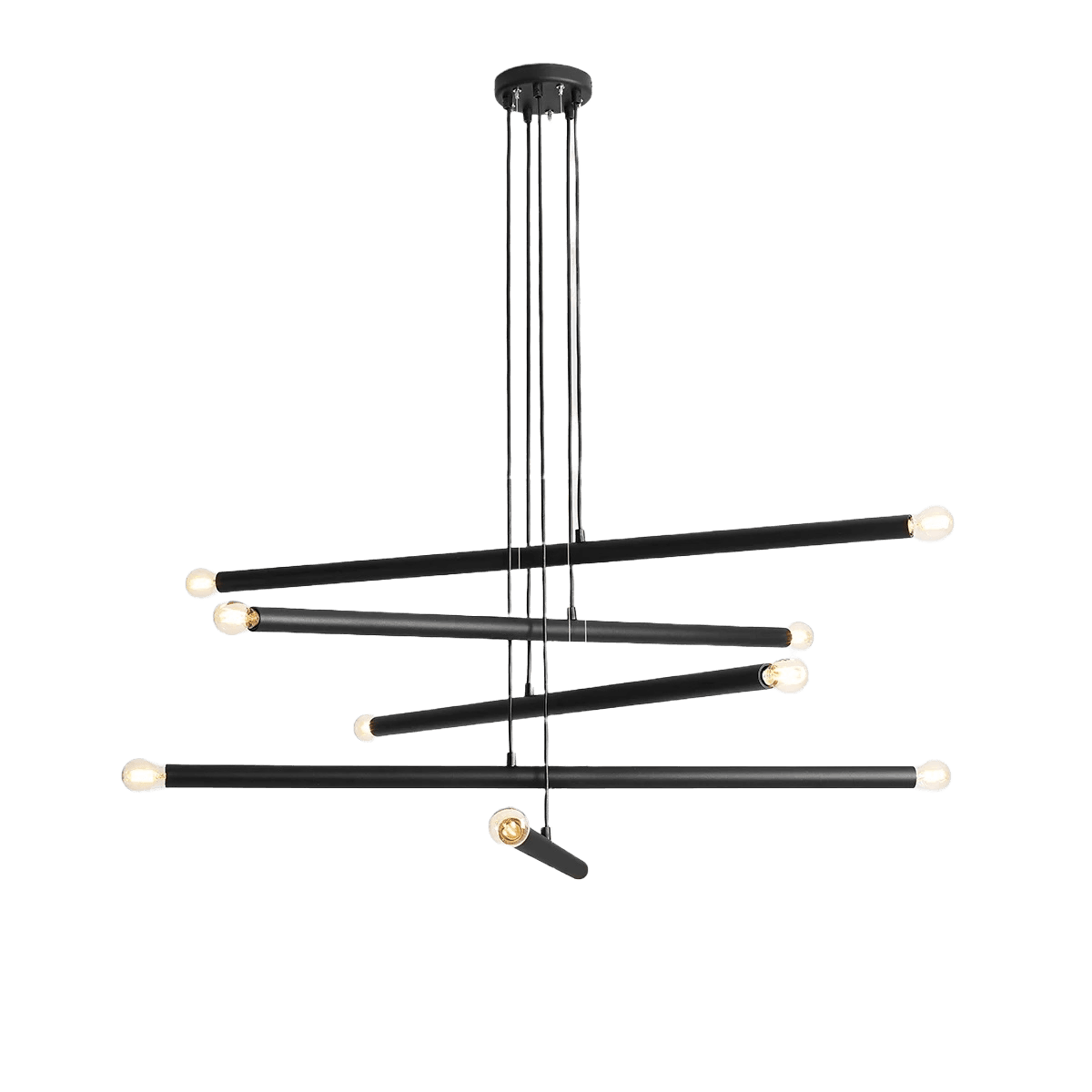 Lampa wisząca TUBO czarny Artera 10 Eye on Design