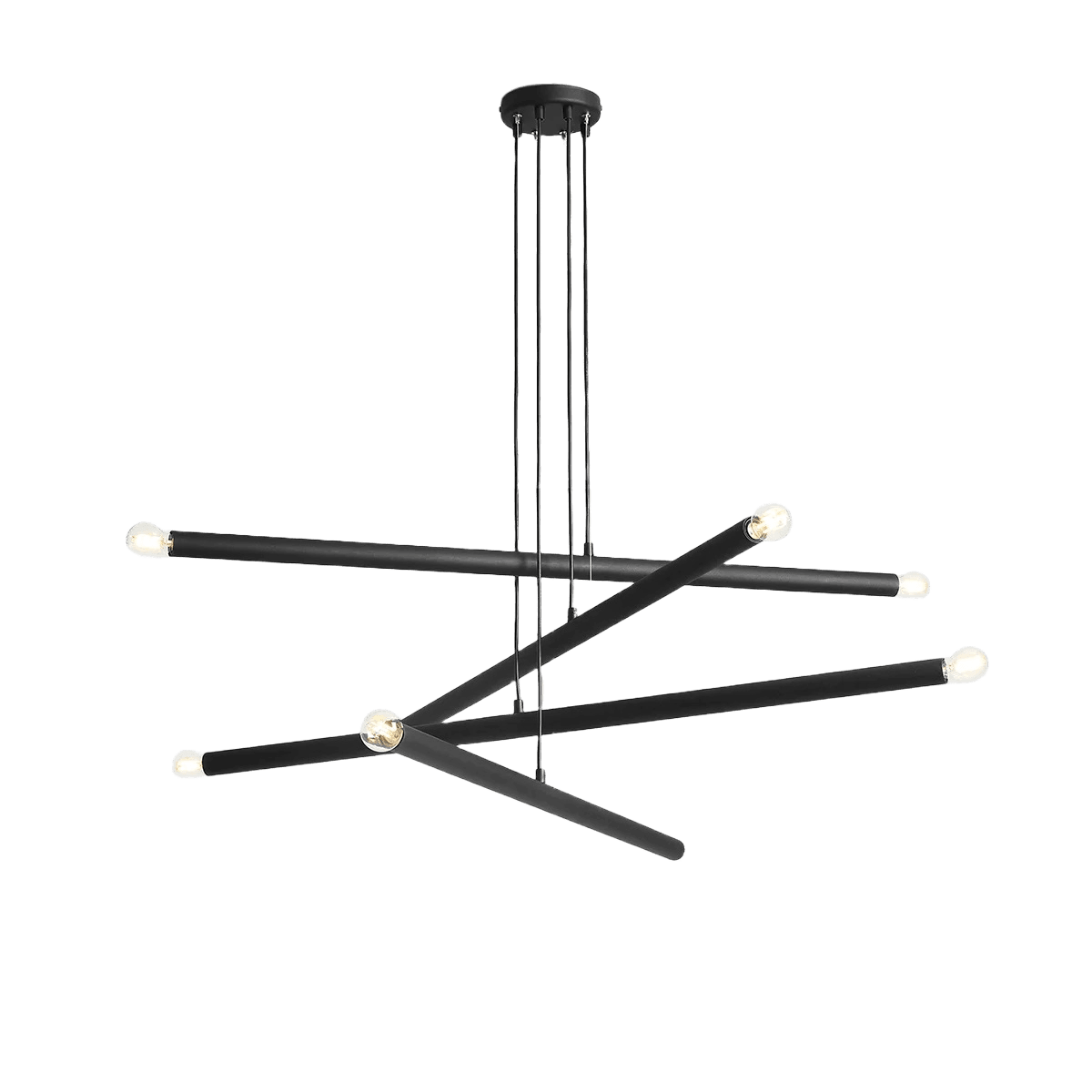 Lampa wisząca TUBO czarny Artera 8 Eye on Design