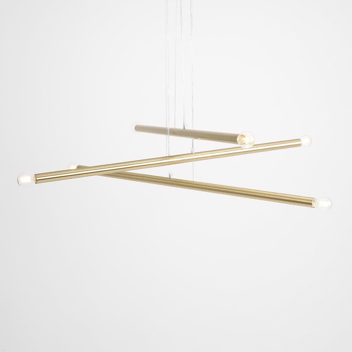 Lampa wisząca TUBO mosiężny Artera Eye on Design