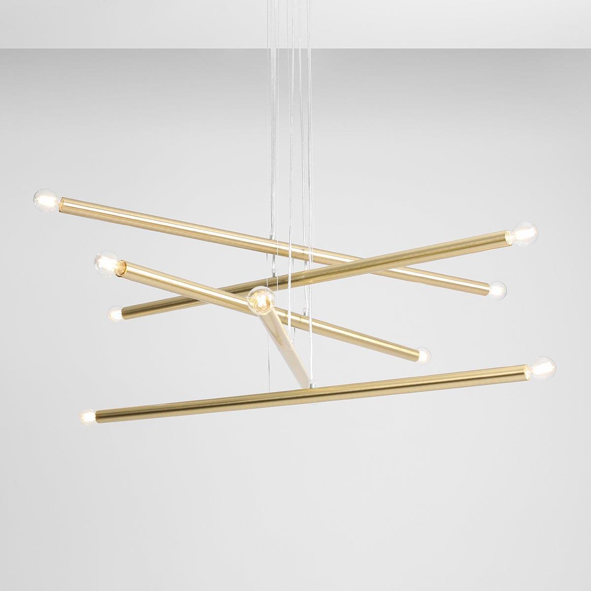 Lampa wisząca TUBO mosiężny Artera Eye on Design