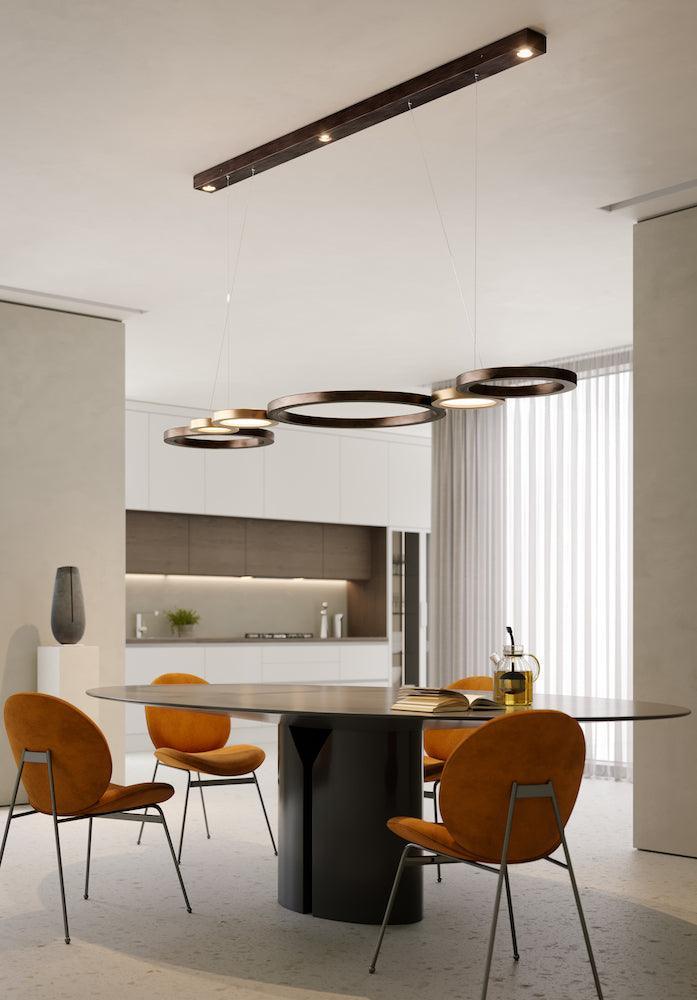 Lampa wisząca VEGAS brązowy Contardi Eye on Design