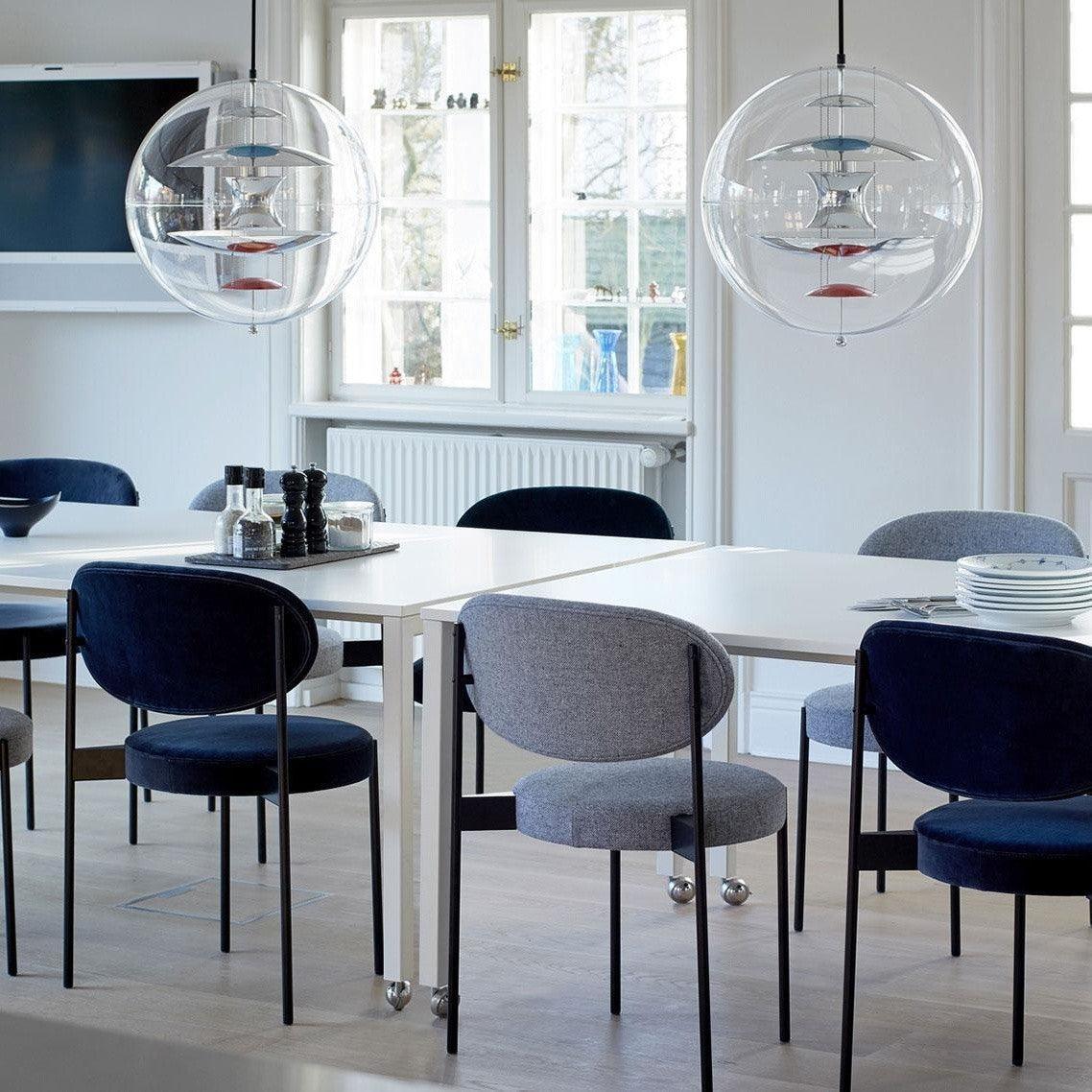 Lampa wisząca VP GLOBE srebrny Verpan Eye on Design