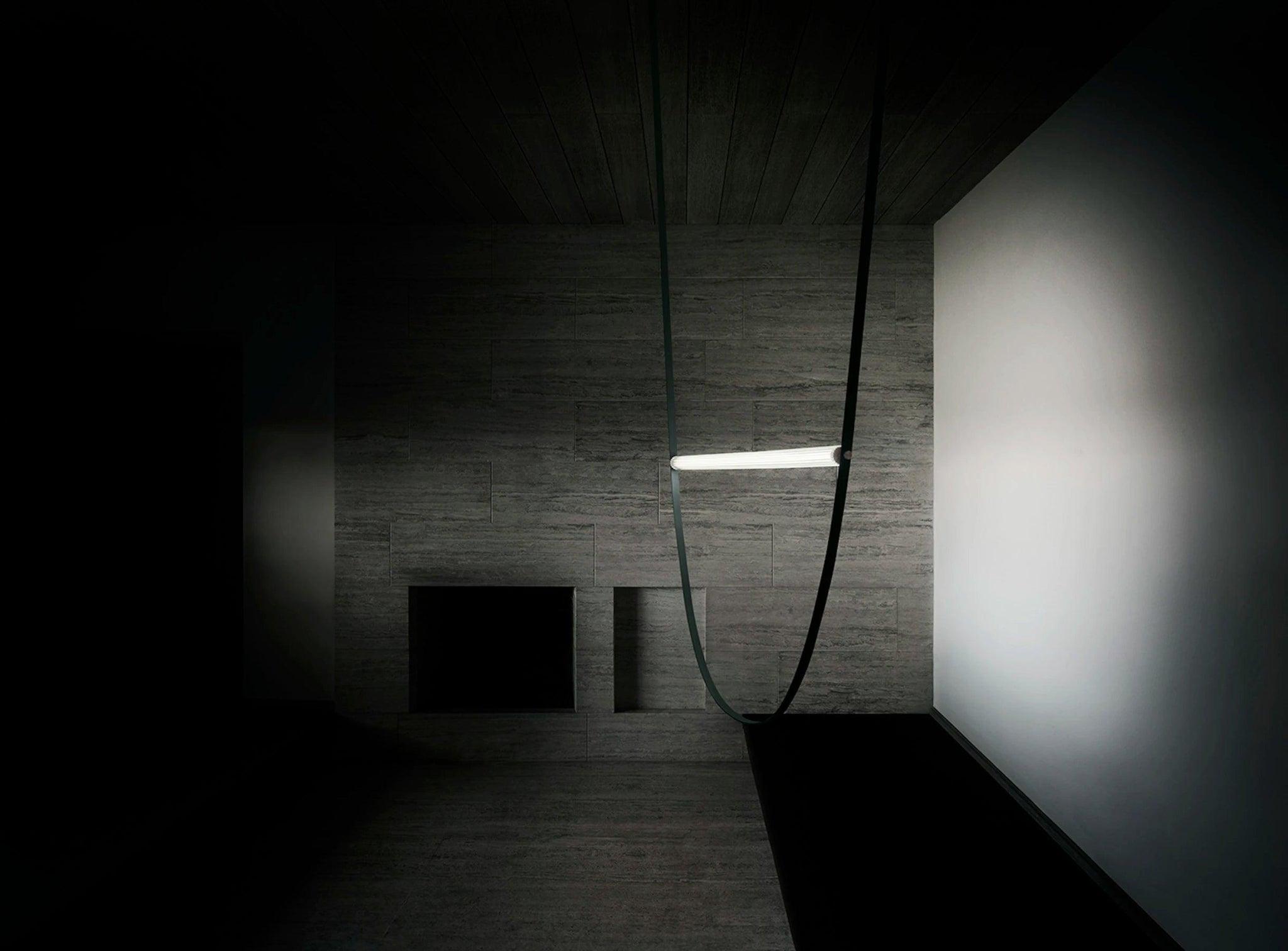 Lampa wisząca WIRELINE zielony Flos Eye on Design