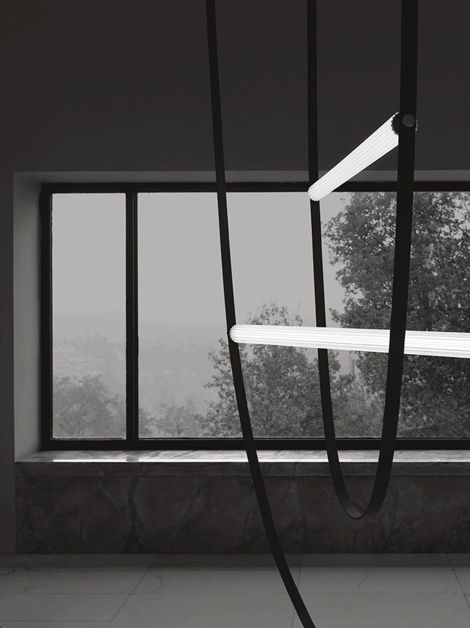 Lampa wisząca WIRELINE zielony Flos Eye on Design