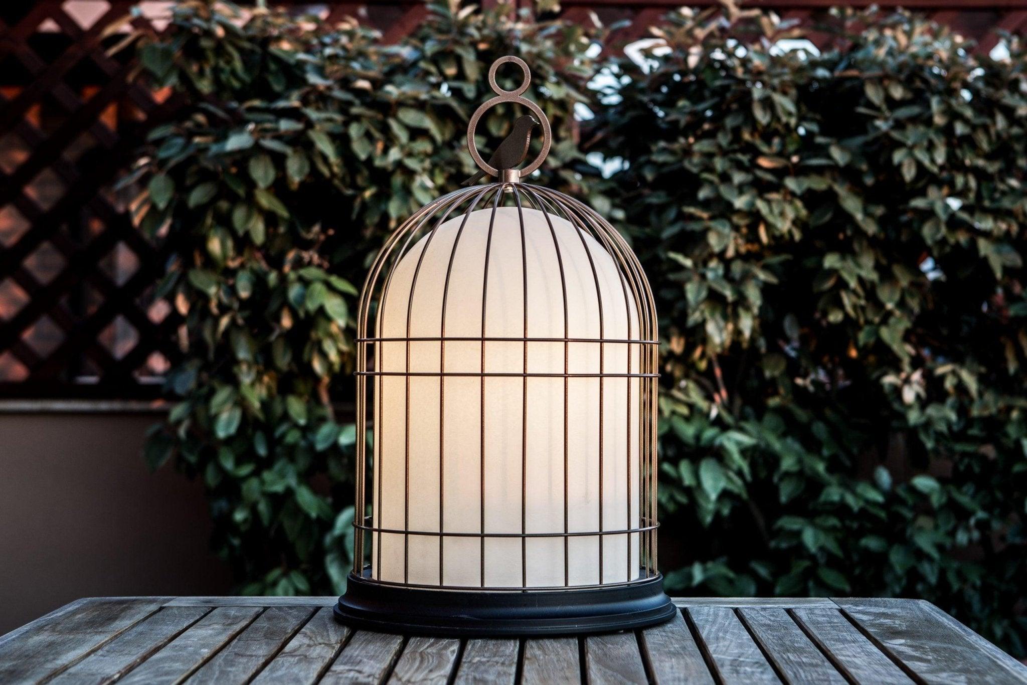 Lampa zewnętrzna akumulatorowa FREEDOM BATTERY brązowy Contardi Eye on Design