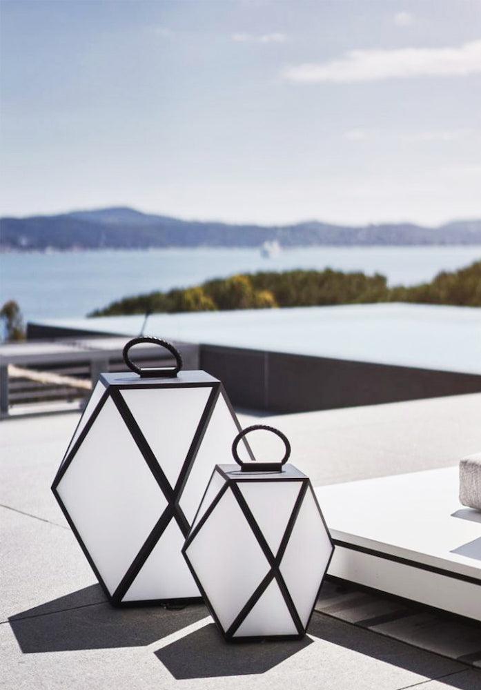 Lampa zewnętrzna akumulatorowa MUSE BATTERY czarny Contardi Eye on Design