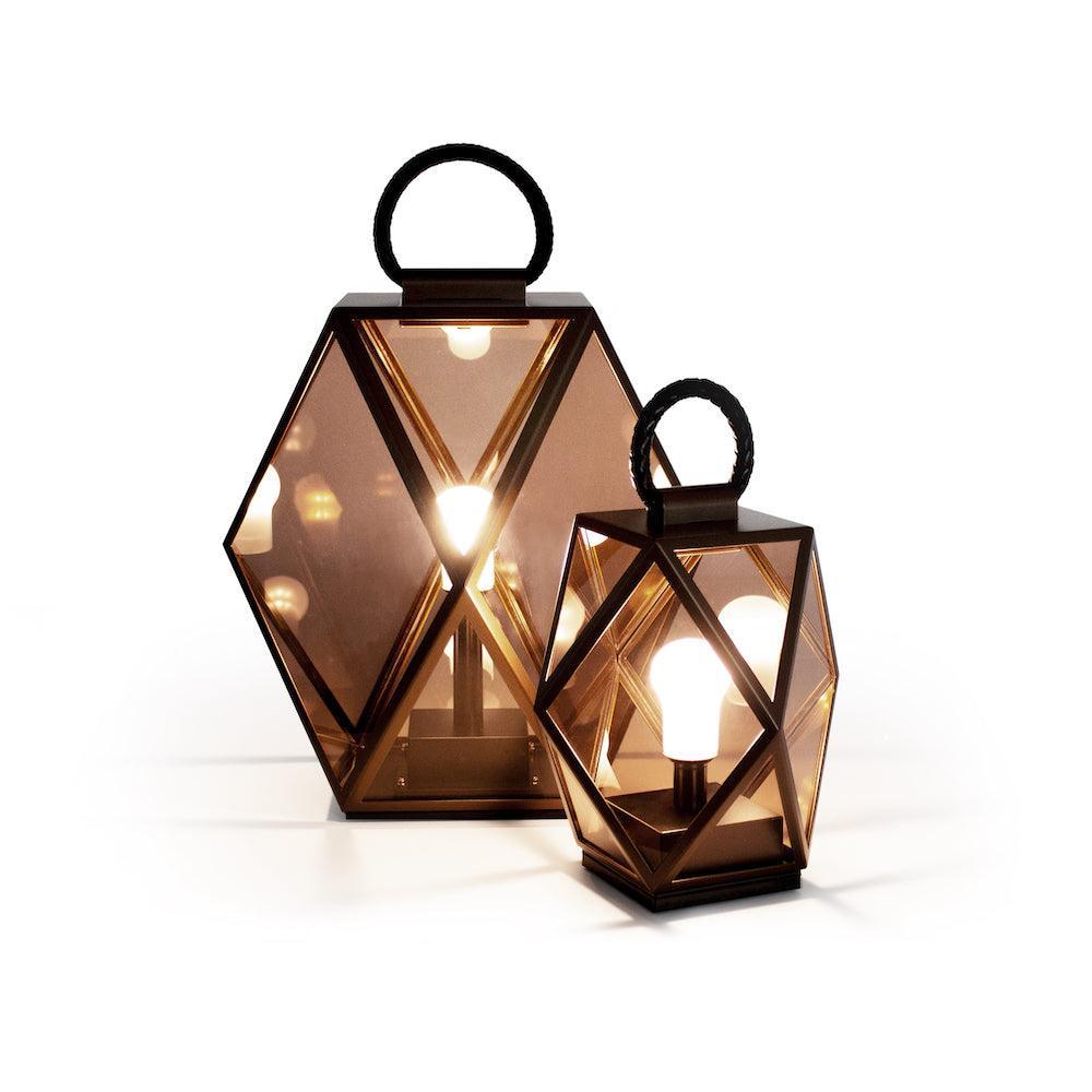 Lampa zewnętrzna akumulatorowa MUSE BATTERY satynowy brąz Contardi Eye on Design