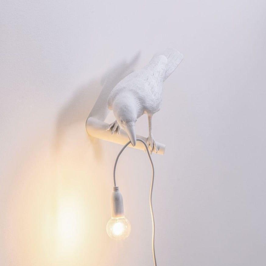 Lampa zewnętrzna BIRD LOOKING LEFT biały Seletti Eye on Design