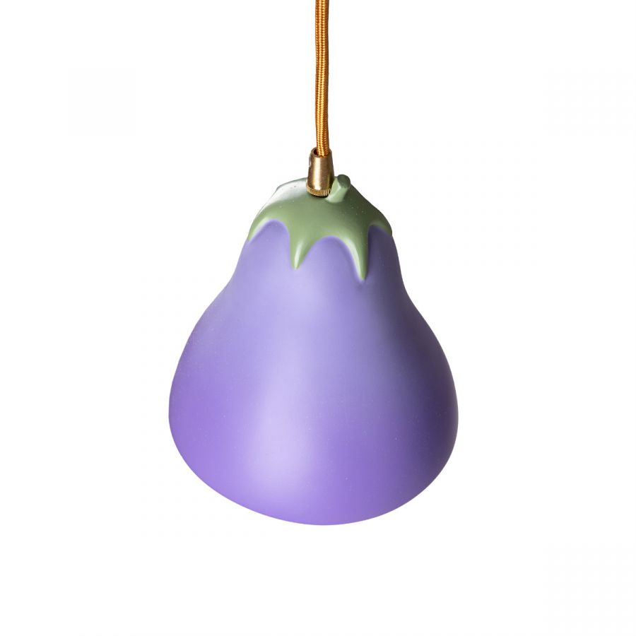 Lampa wisząca VITAMIN - AUBERINGE fioletowy, marka Seletti