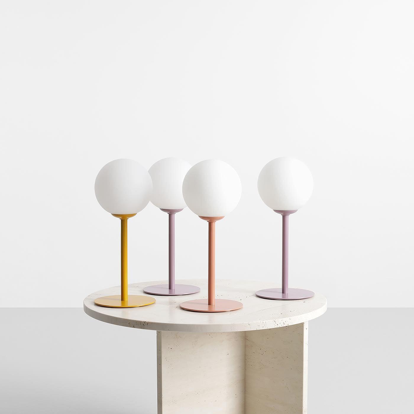 Lampka biurkowa PINNE musztardowy Artera Eye on Design