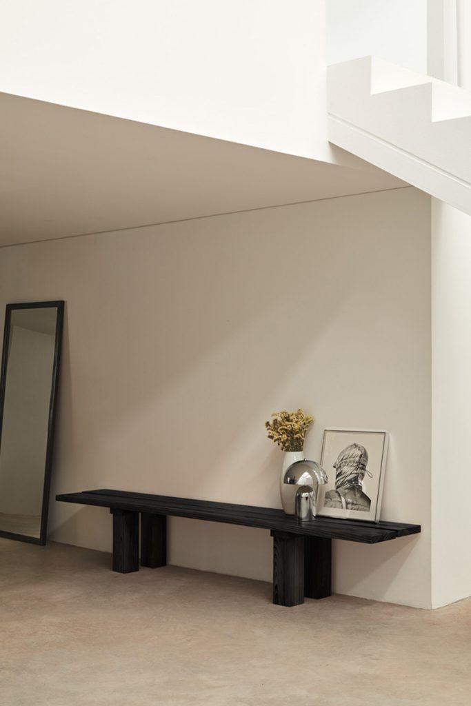 Ławka BANDA czarny Teulat Eye on Design