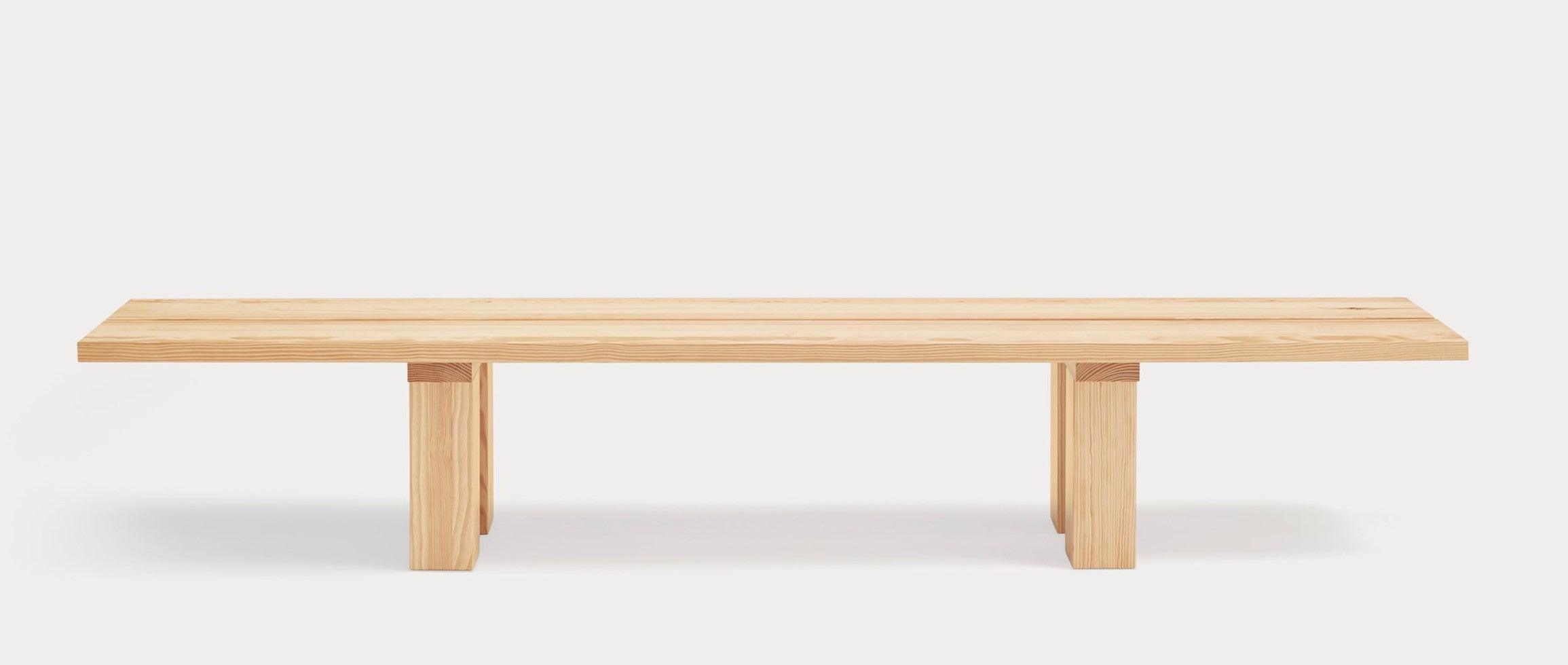 Ławka BANDA drewno sosnowe Teulat Eye on Design