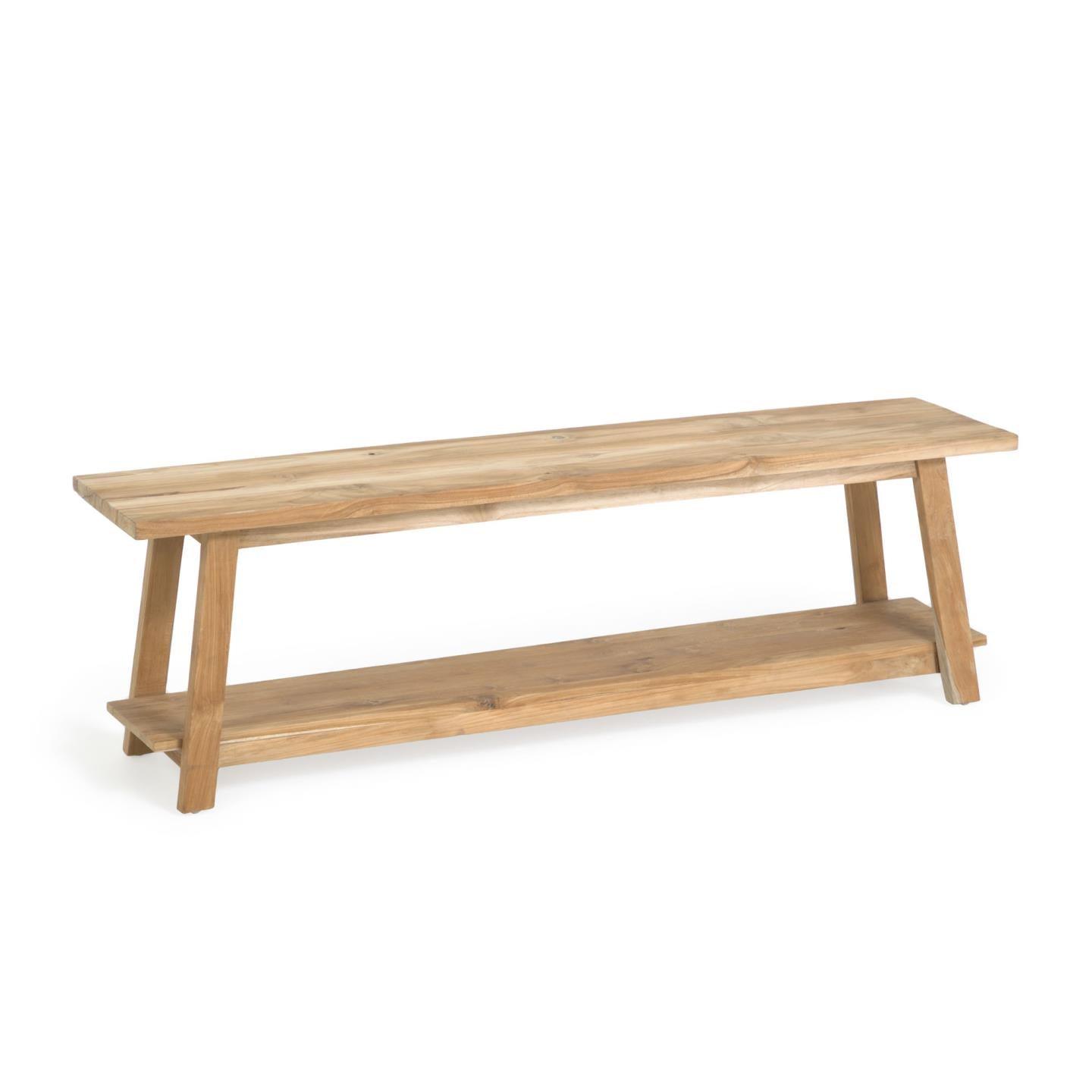 Ławka SAFARA lite drewno tekowe La Forma 150 cm Eye on Design