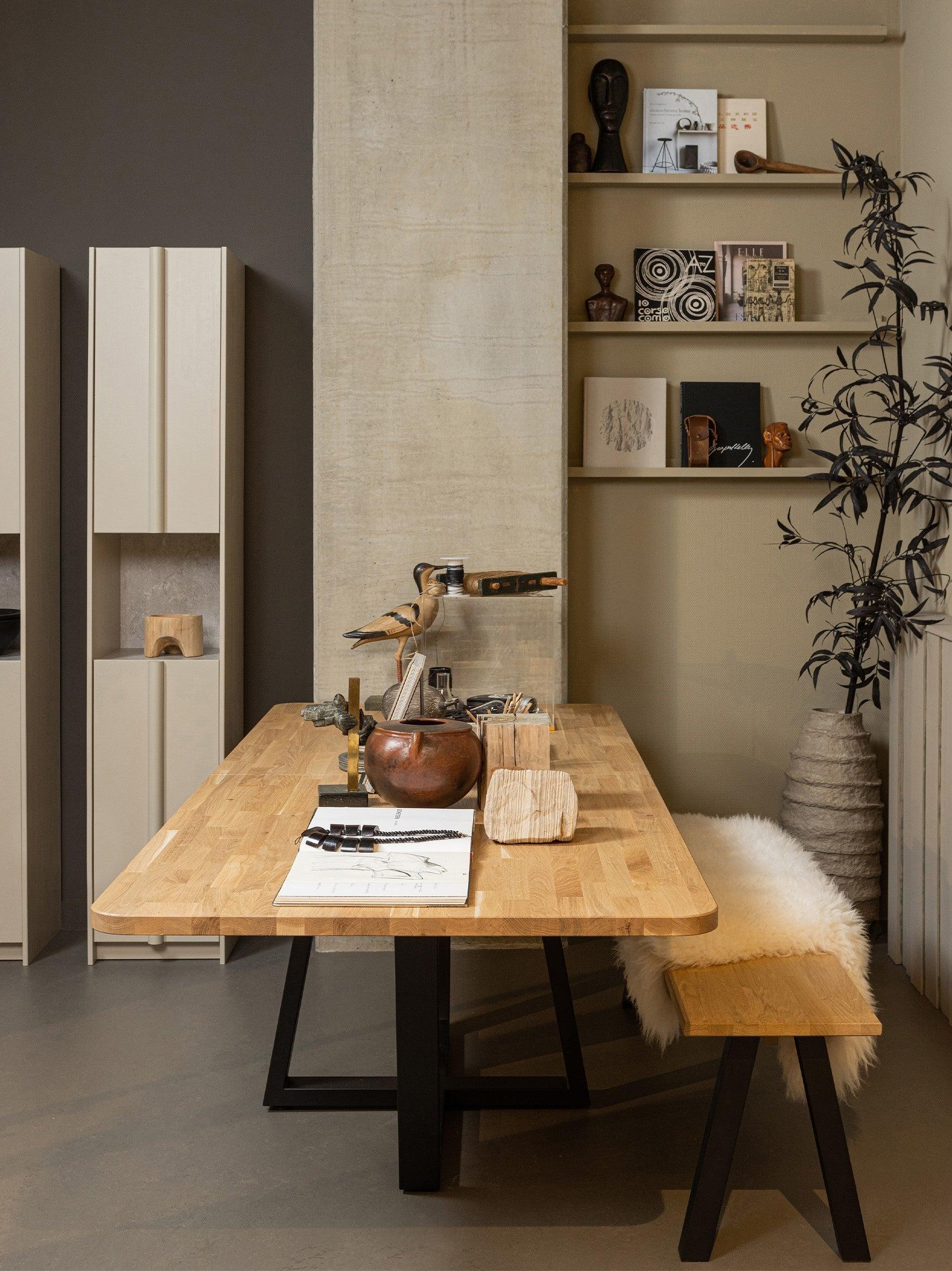 Ławka TABLO UTRECHT dębowa Woood Eye on Design