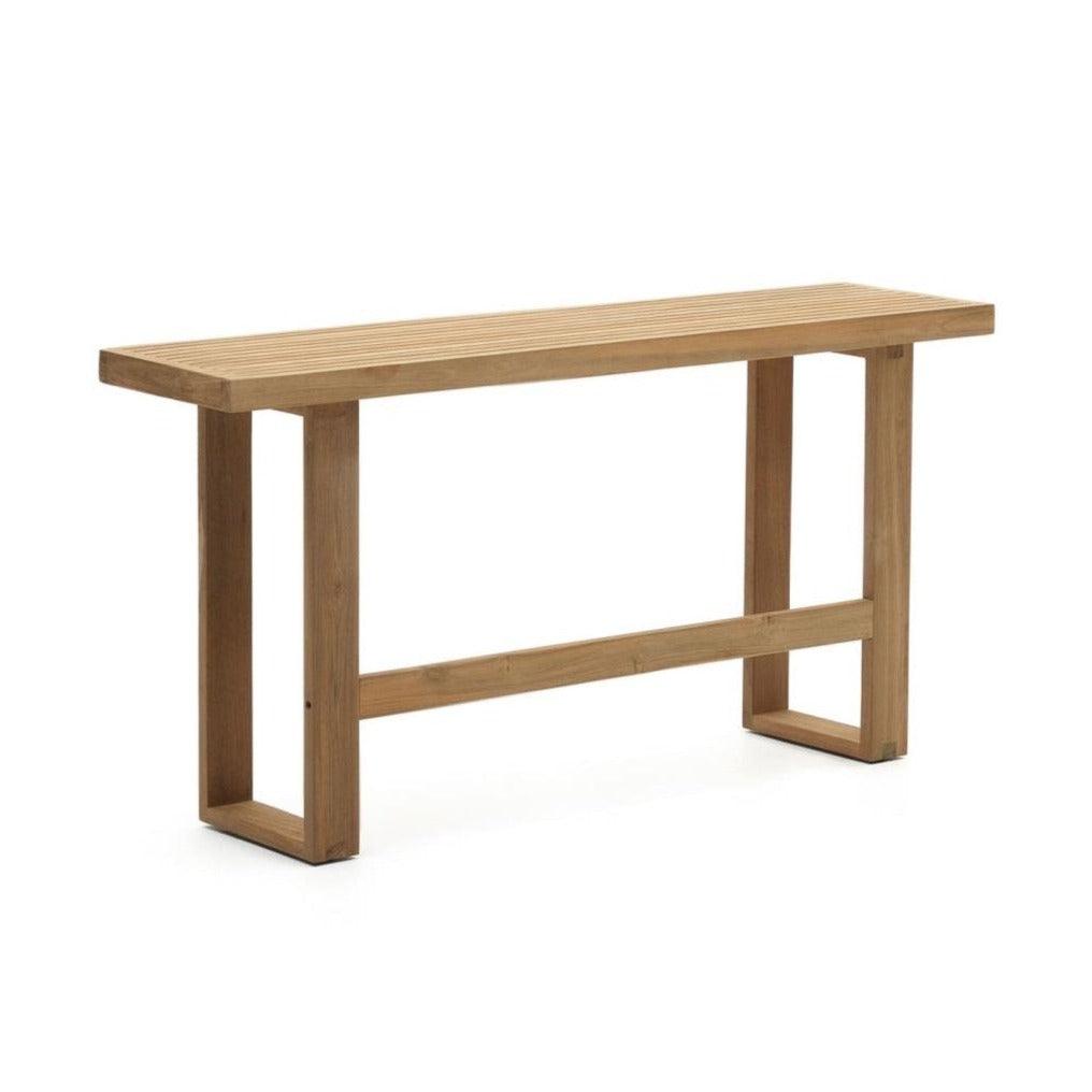 Ławka wysoka CANADELL lite drewno tekowe La Forma Eye on Design