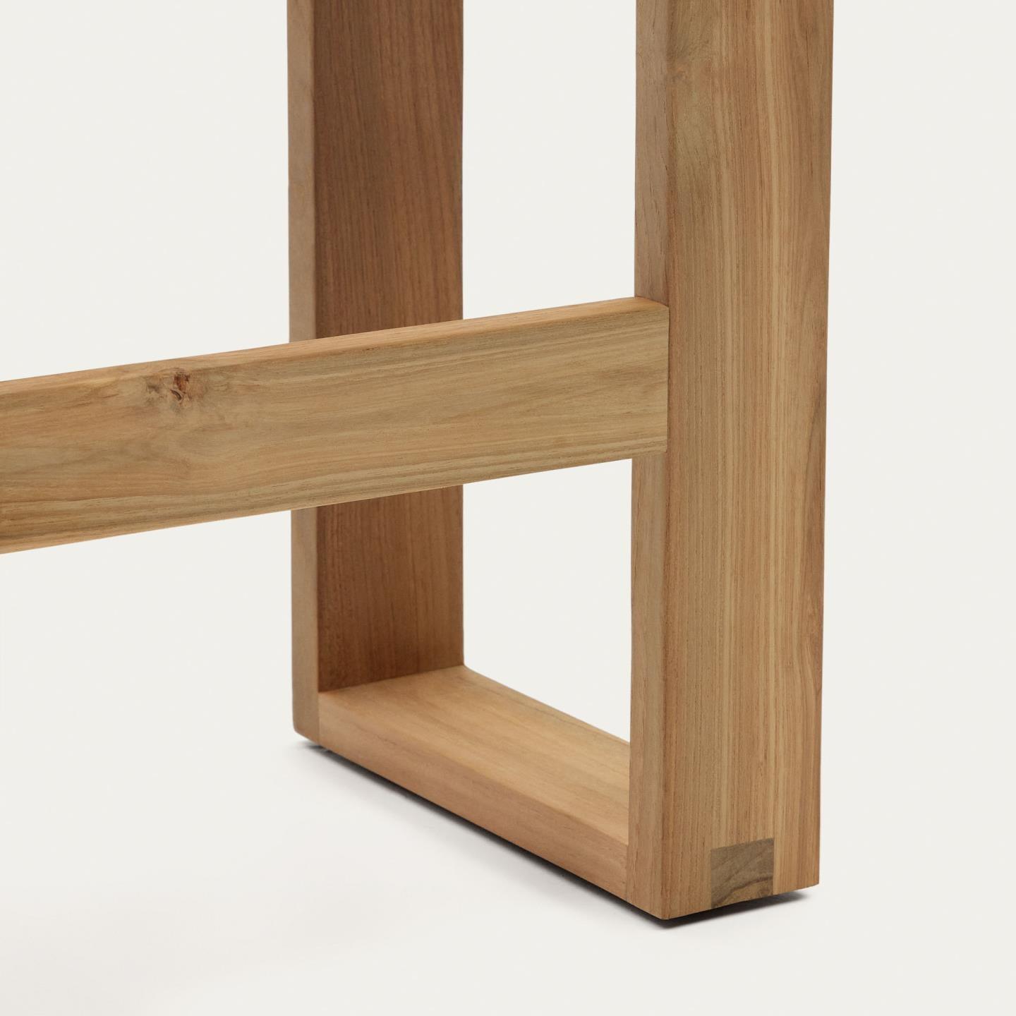 Ławka wysoka CANADELL lite drewno tekowe La Forma Eye on Design