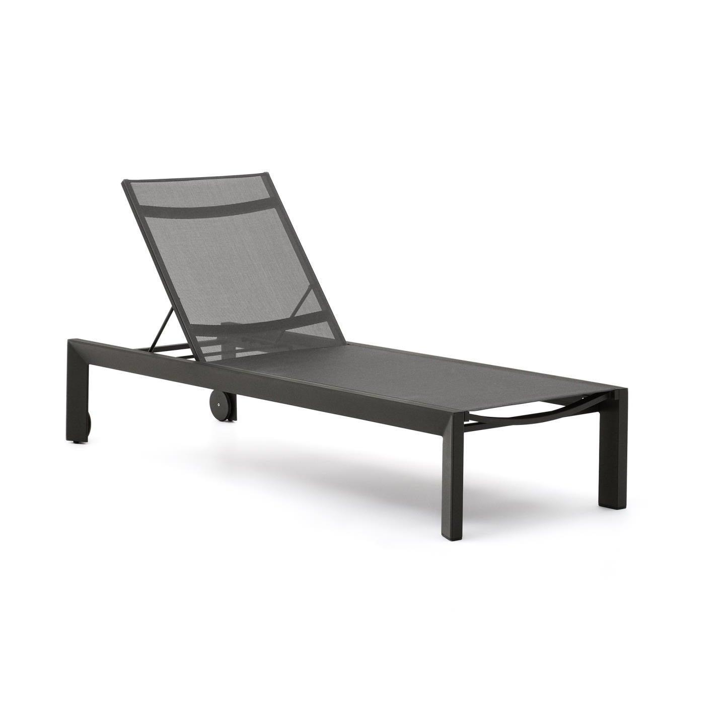 Leżak CANUTELLS czarny La Forma Eye on Design