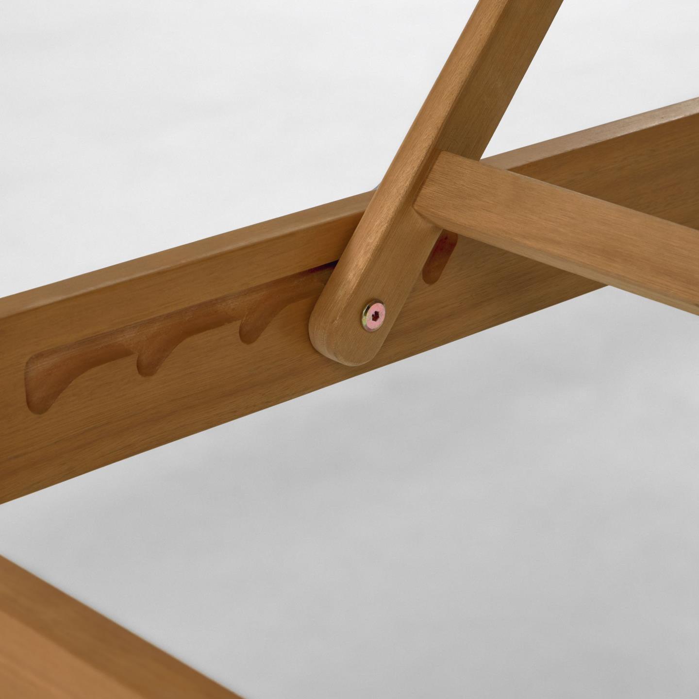 Leżak CATERIN szary La Forma Eye on Design