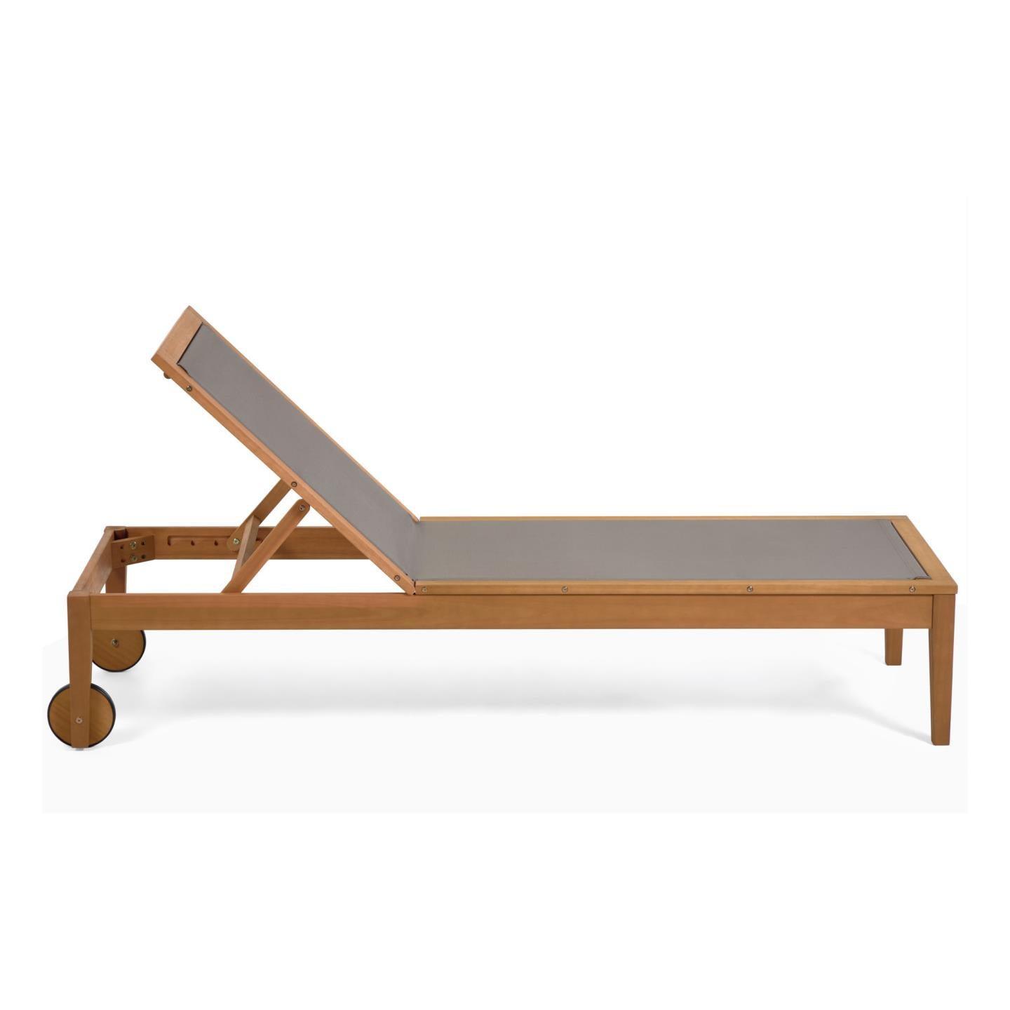 Leżak CATERIN szary La Forma Eye on Design