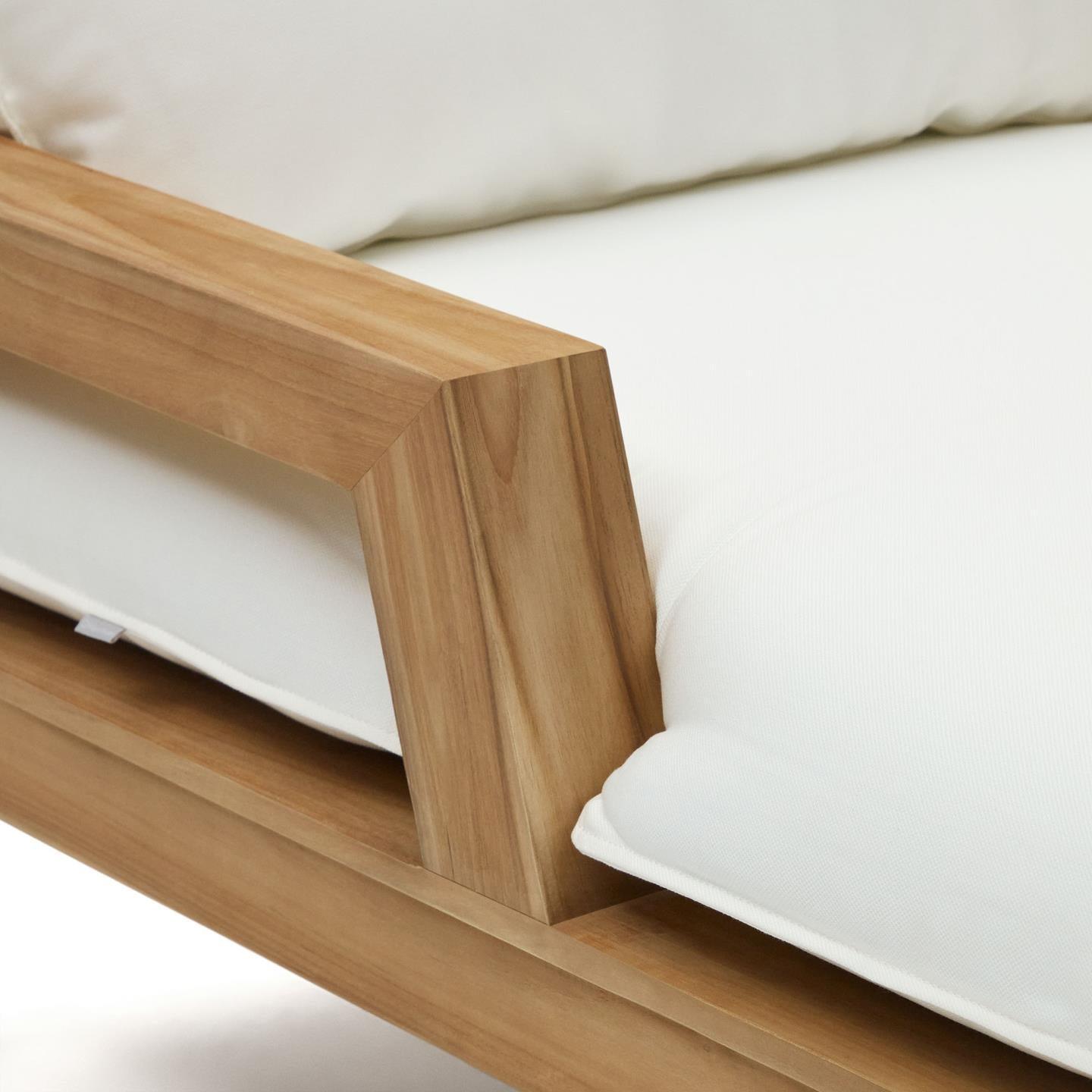 Leżak FORCANERA lite drewno tekowe La Forma Eye on Design