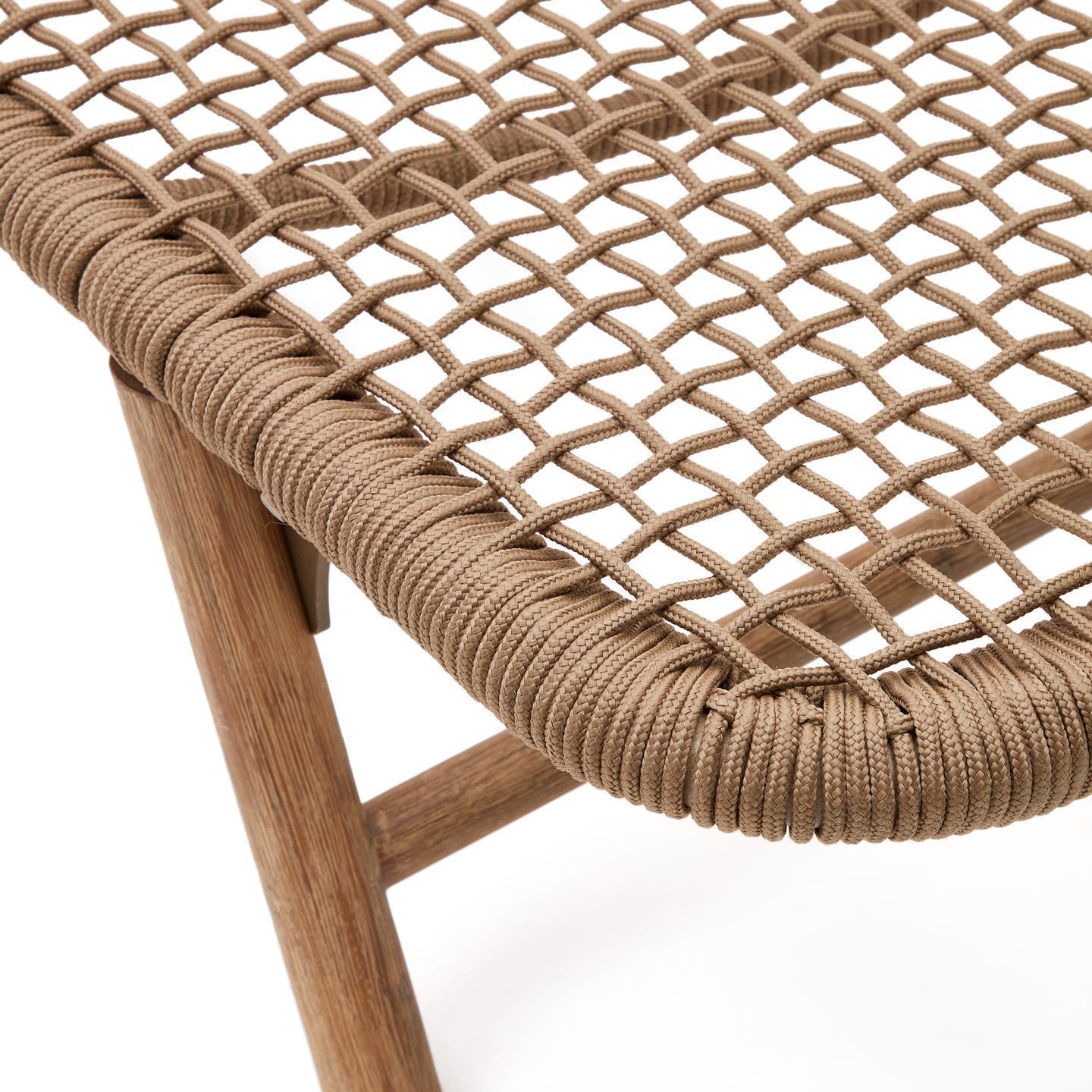 Leżak ogrodowy DANDARA beżowy La Forma Eye on Design