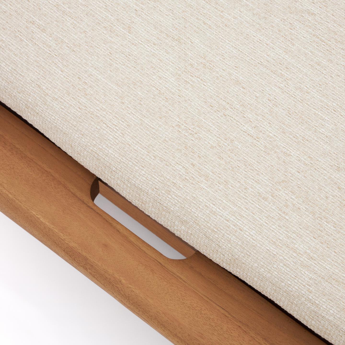 Leżak ogrodowy TURQUETA drewno tekowe La Forma Eye on Design