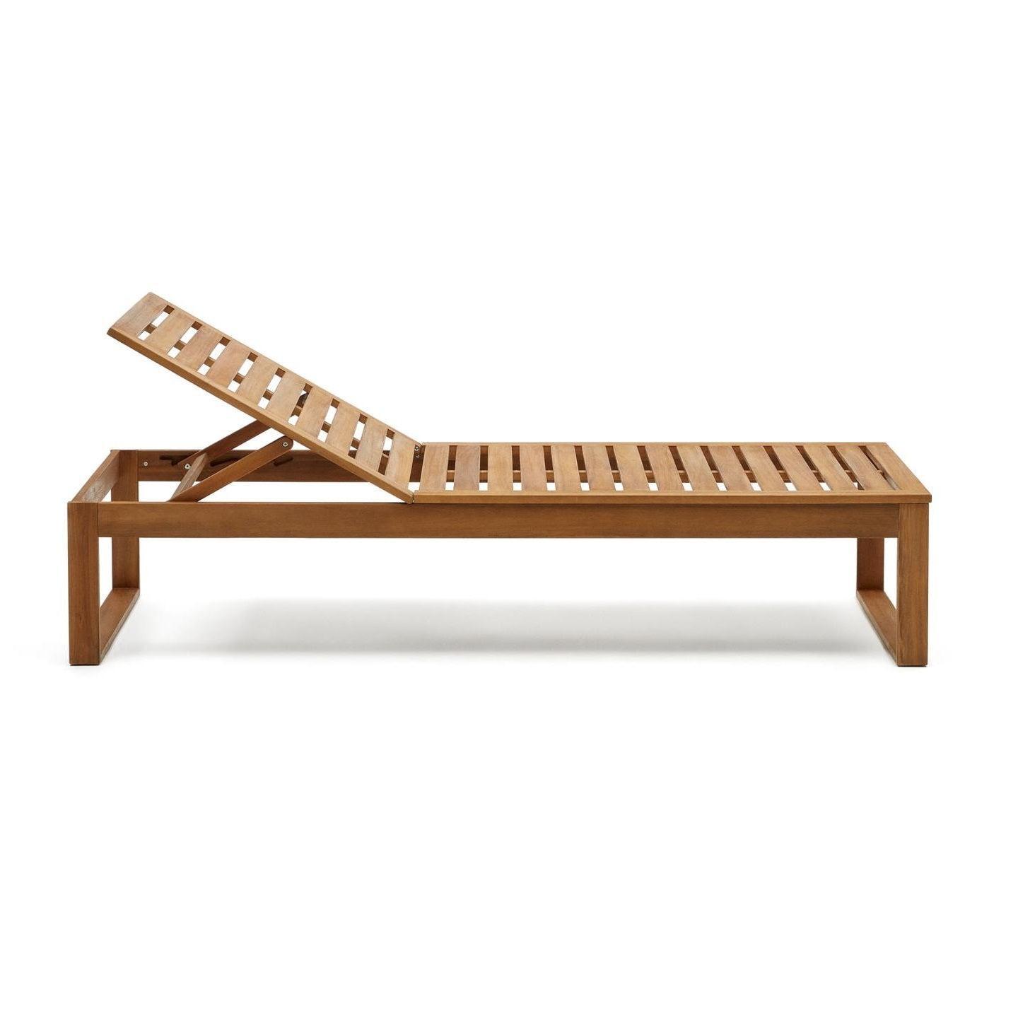 Leżak SULAMITA lite drewno akacjowe La Forma Eye on Design