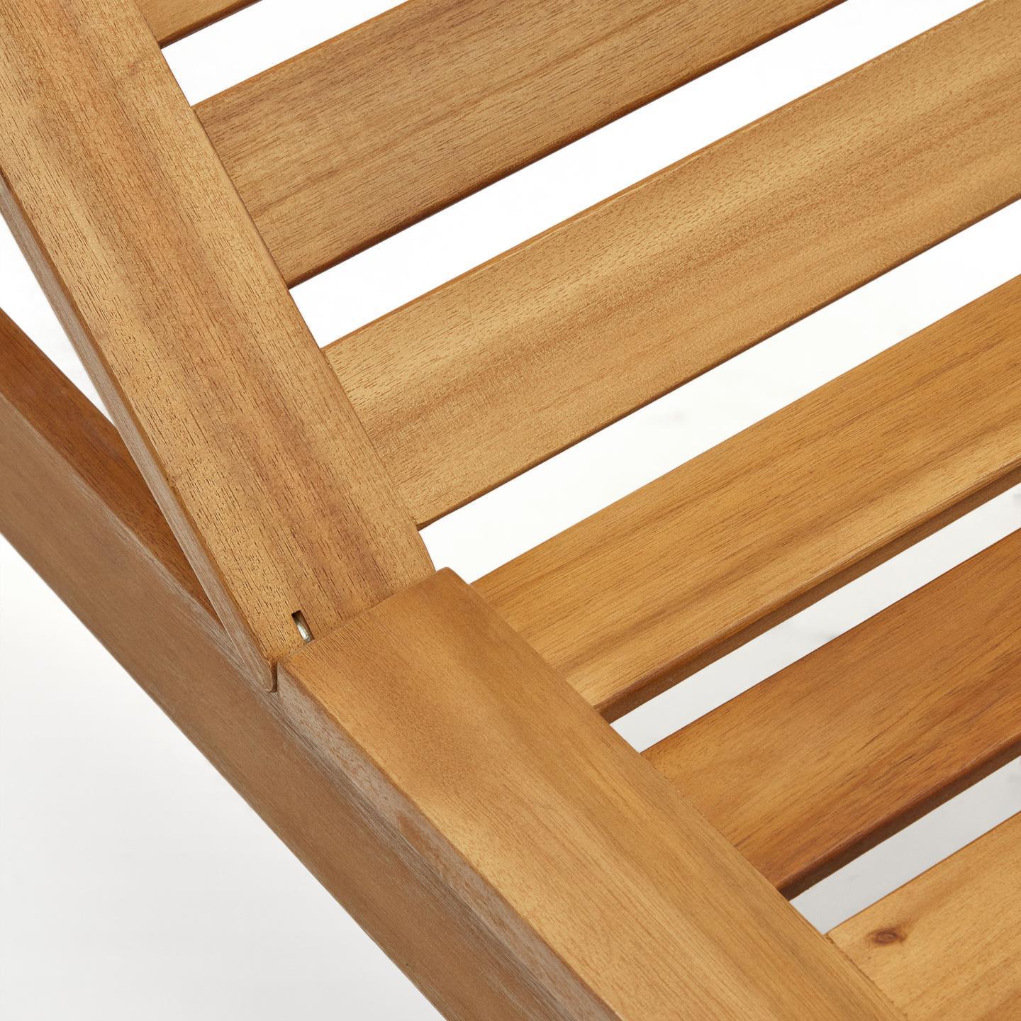 Leżak SULAMITA lite drewno akacjowe La Forma Eye on Design