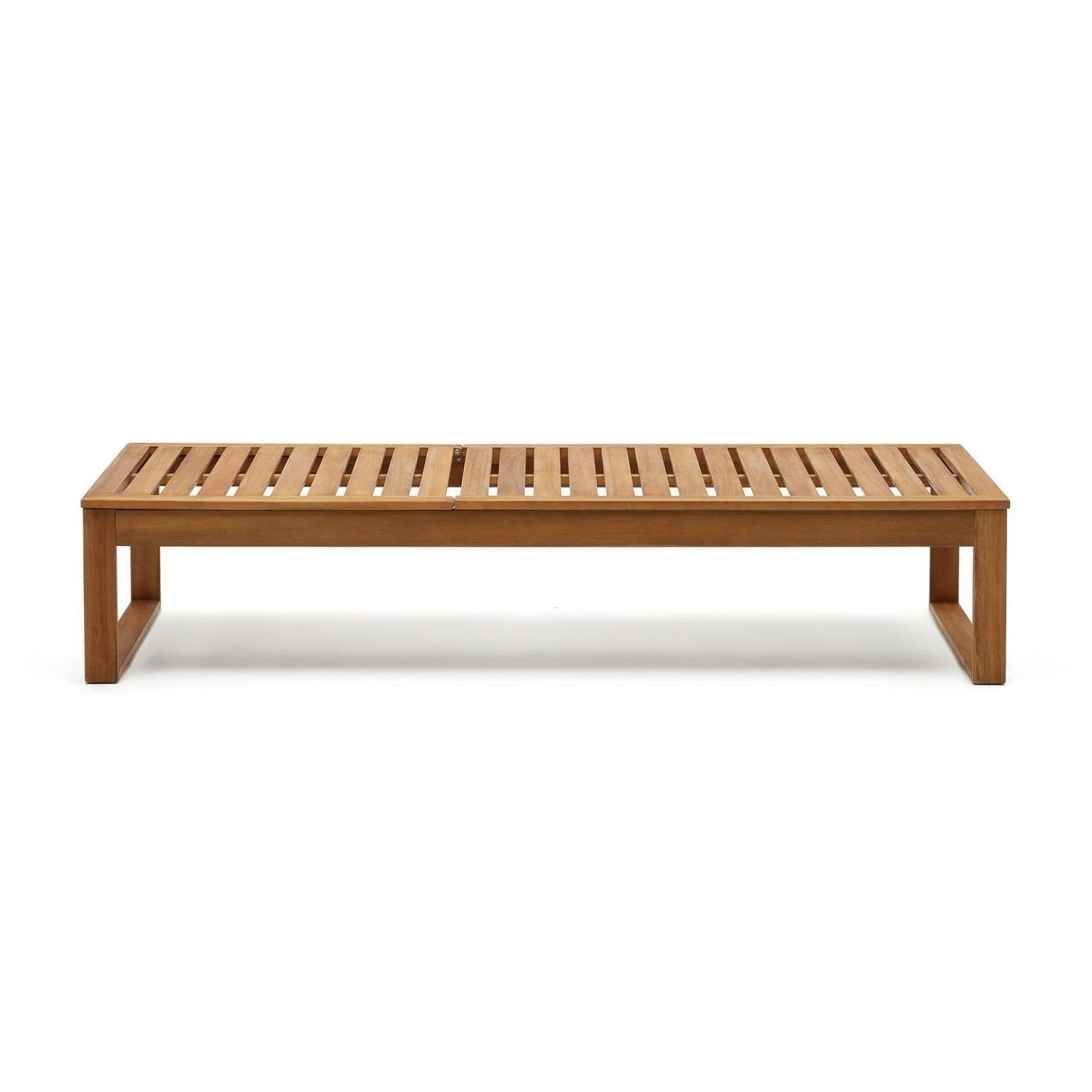 Leżak SULAMITA lite drewno akacjowe La Forma Eye on Design