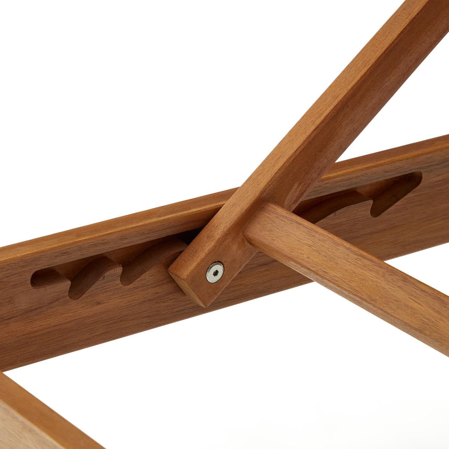 Leżak SULAMITA lite drewno akacjowe La Forma Eye on Design