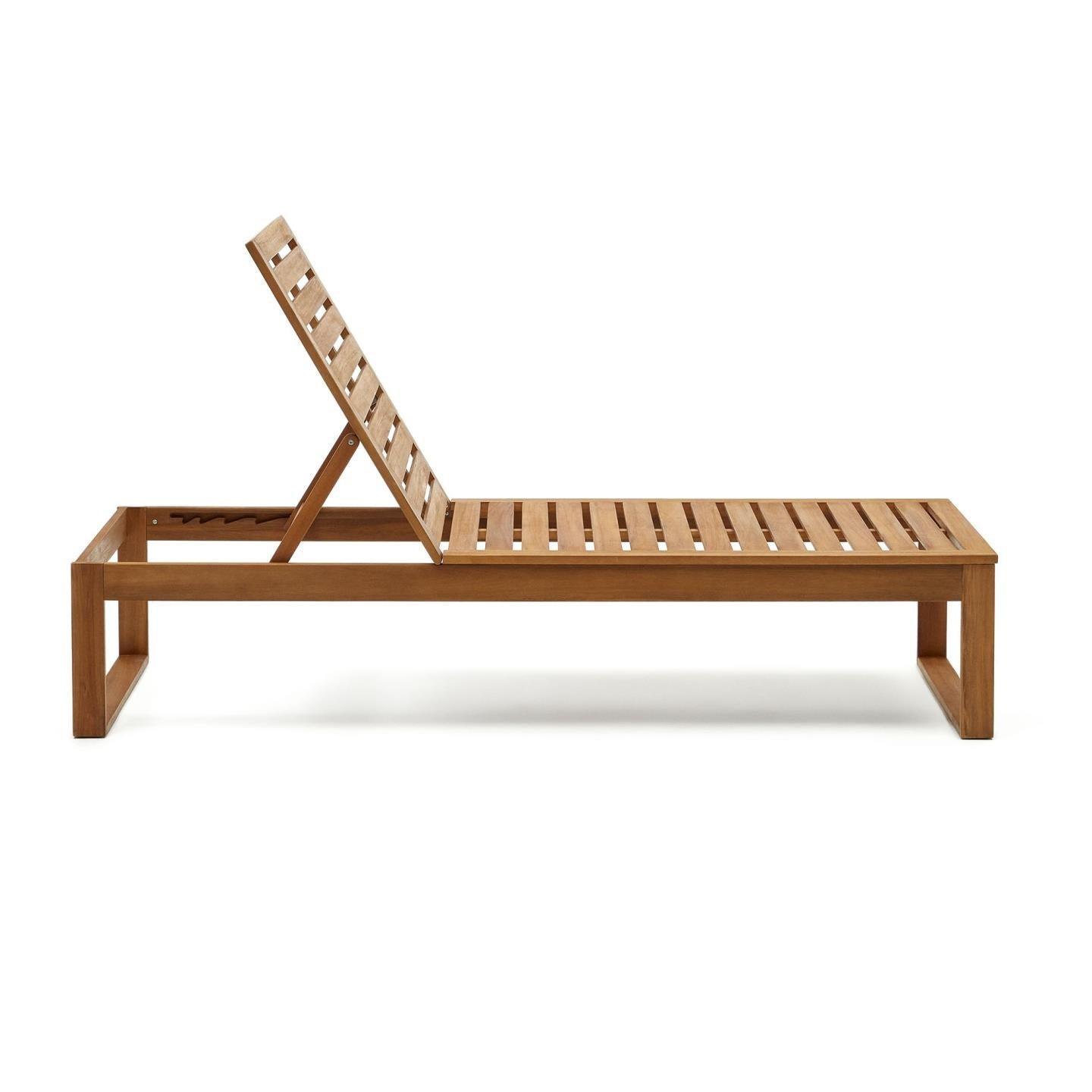 Leżak SULAMITA lite drewno akacjowe La Forma Eye on Design