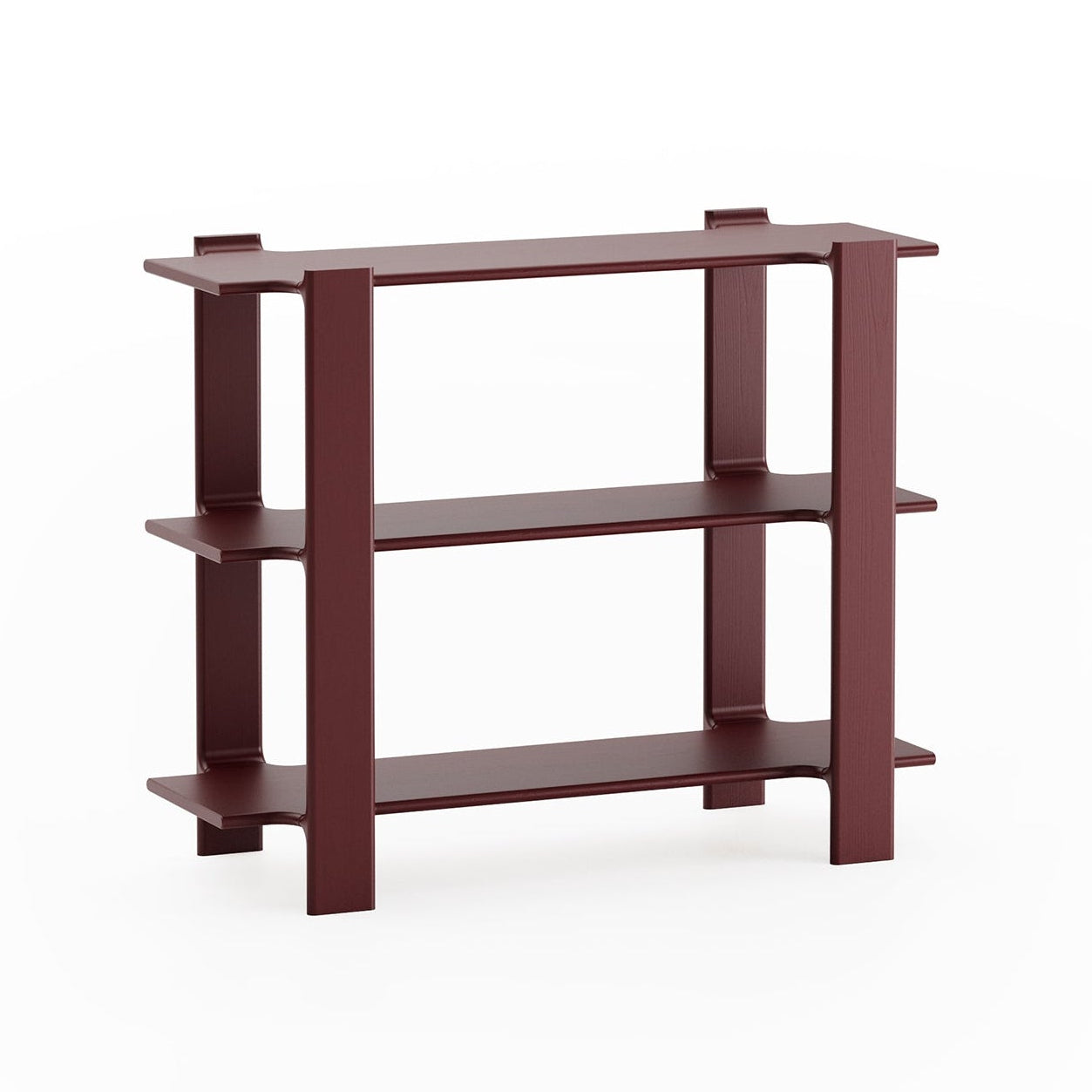 LIGO Shelf Burgundy Oak Wood