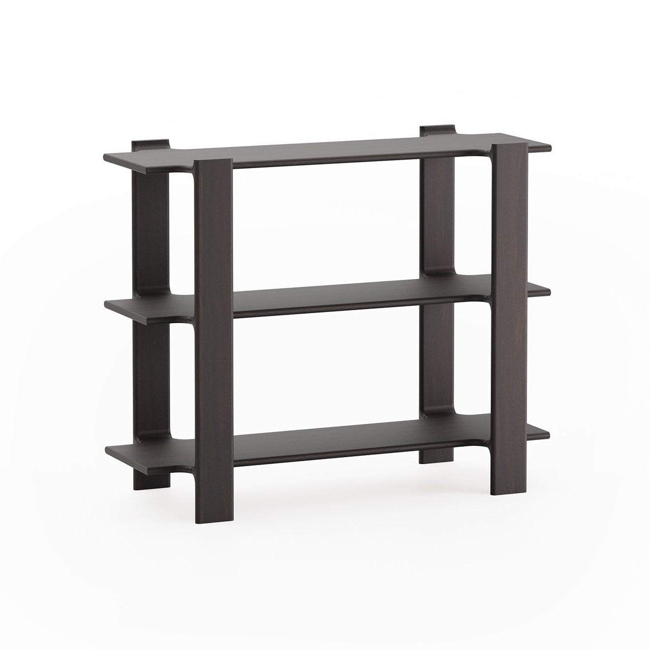 Boekenkast LIGO van zwart eikenhout