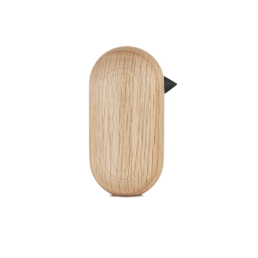 Figurine KLEINE VOGEL eikenhout