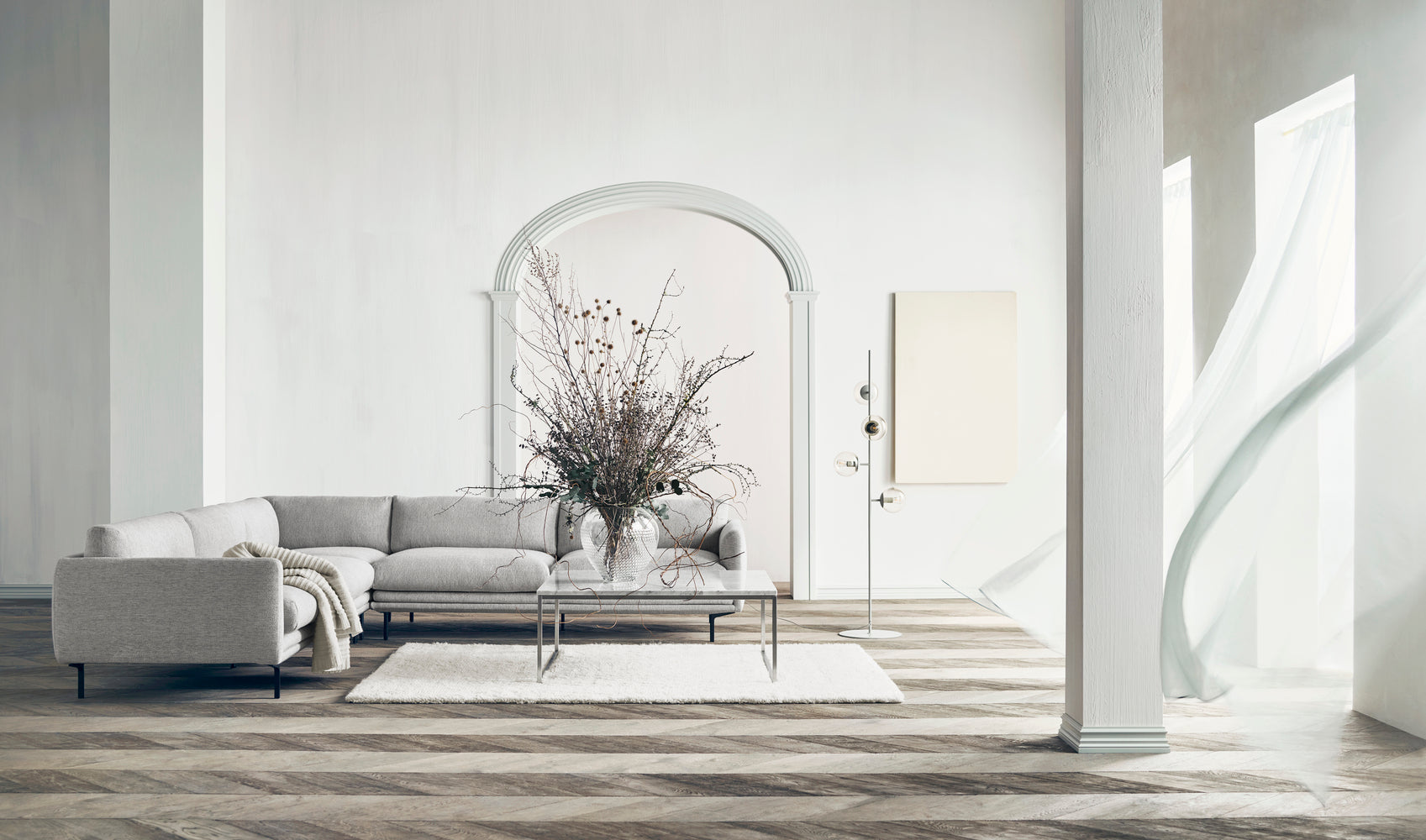 Vloerkleed ALVE beige