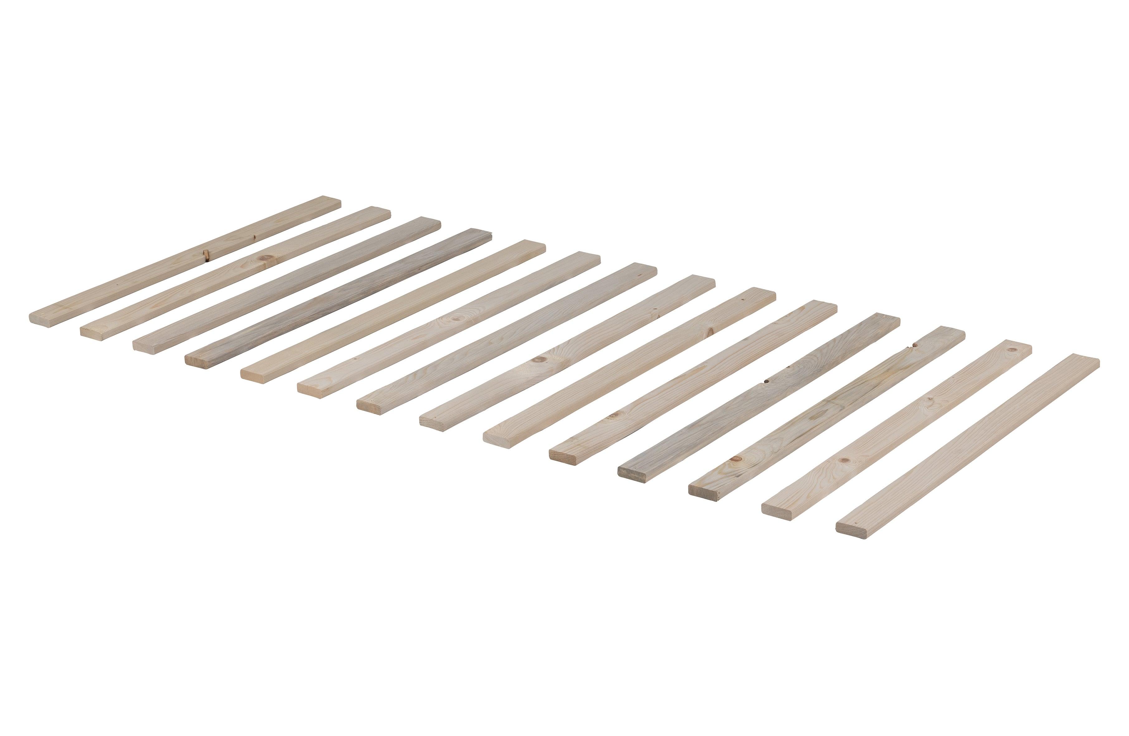 Łóżko z oparciem NIKKI biały Woood Eye on Design