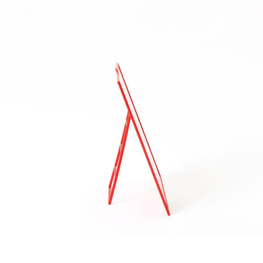 Lusterko HONEY w czerwonej ramce Seletti Eye on Design