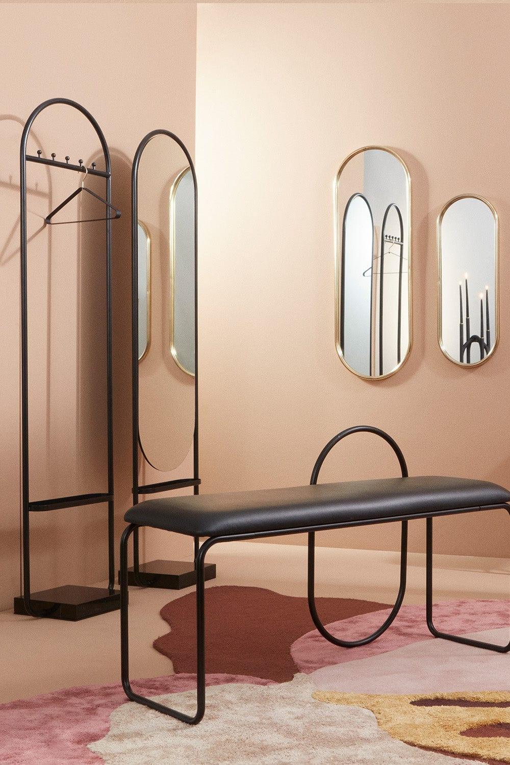 Lustro ANGUI złota rama AYTM Eye on Design