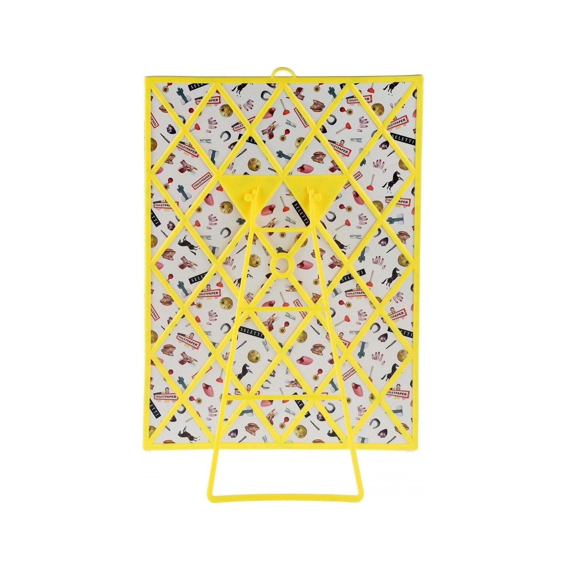Lustro BIG FLOWERS WITH HOLES w zielonej ramce Seletti Eye on Design