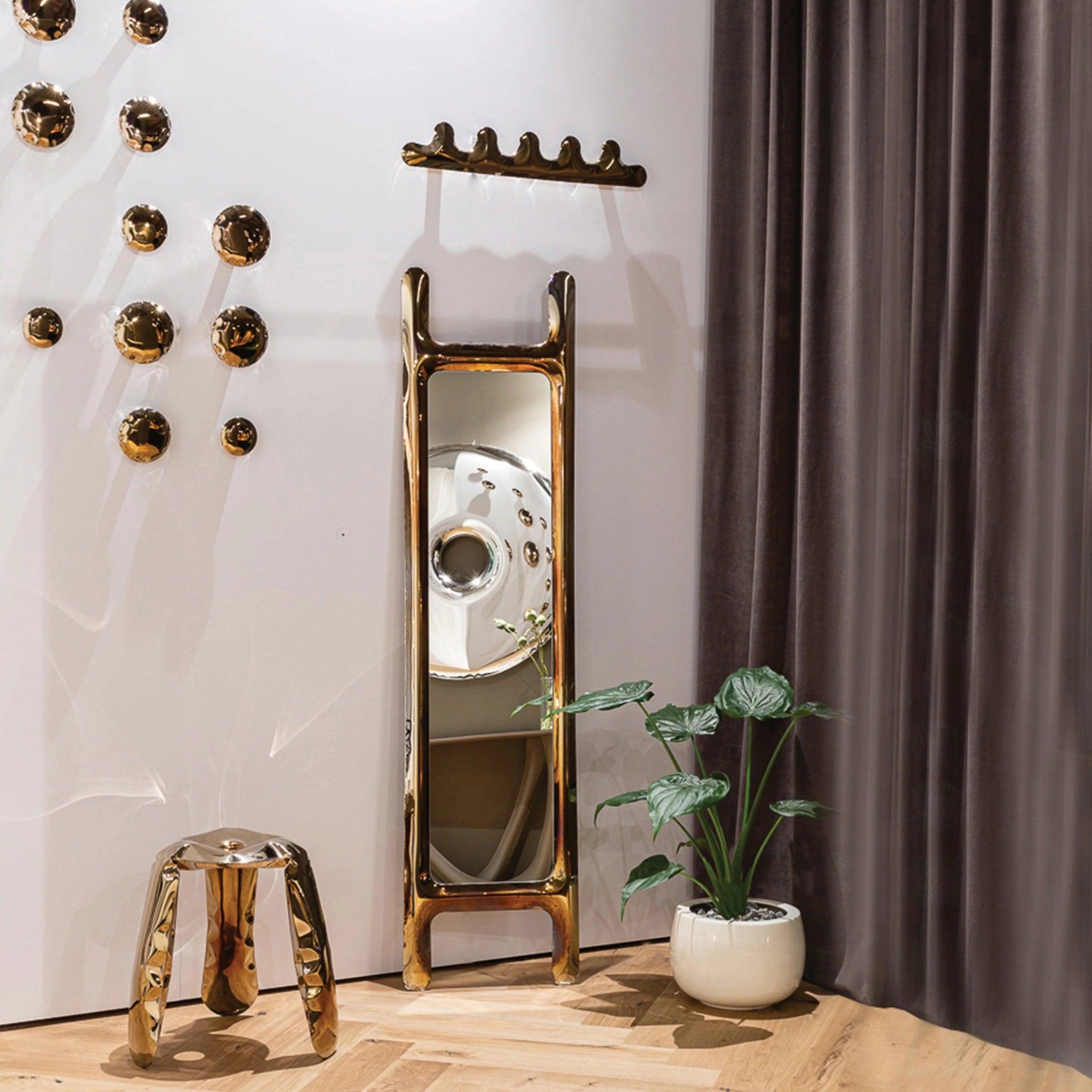 Lustro DRAB biały błyszczący Zieta Studio Eye on Design