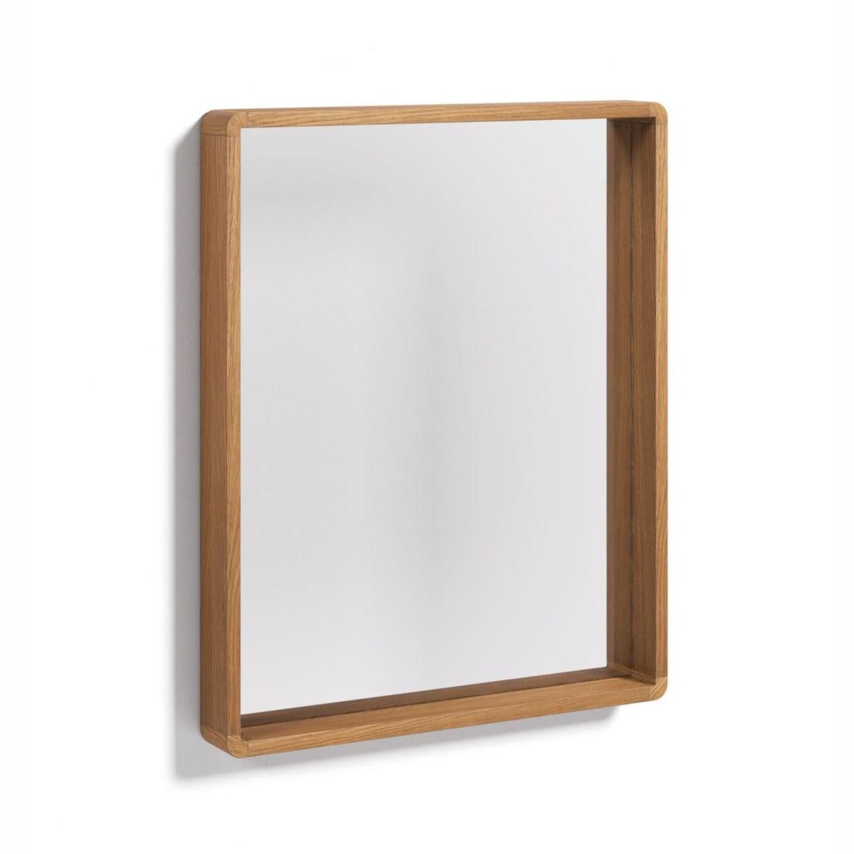 Lustro KUVENI lite drewno tekowe La Forma Eye on Design