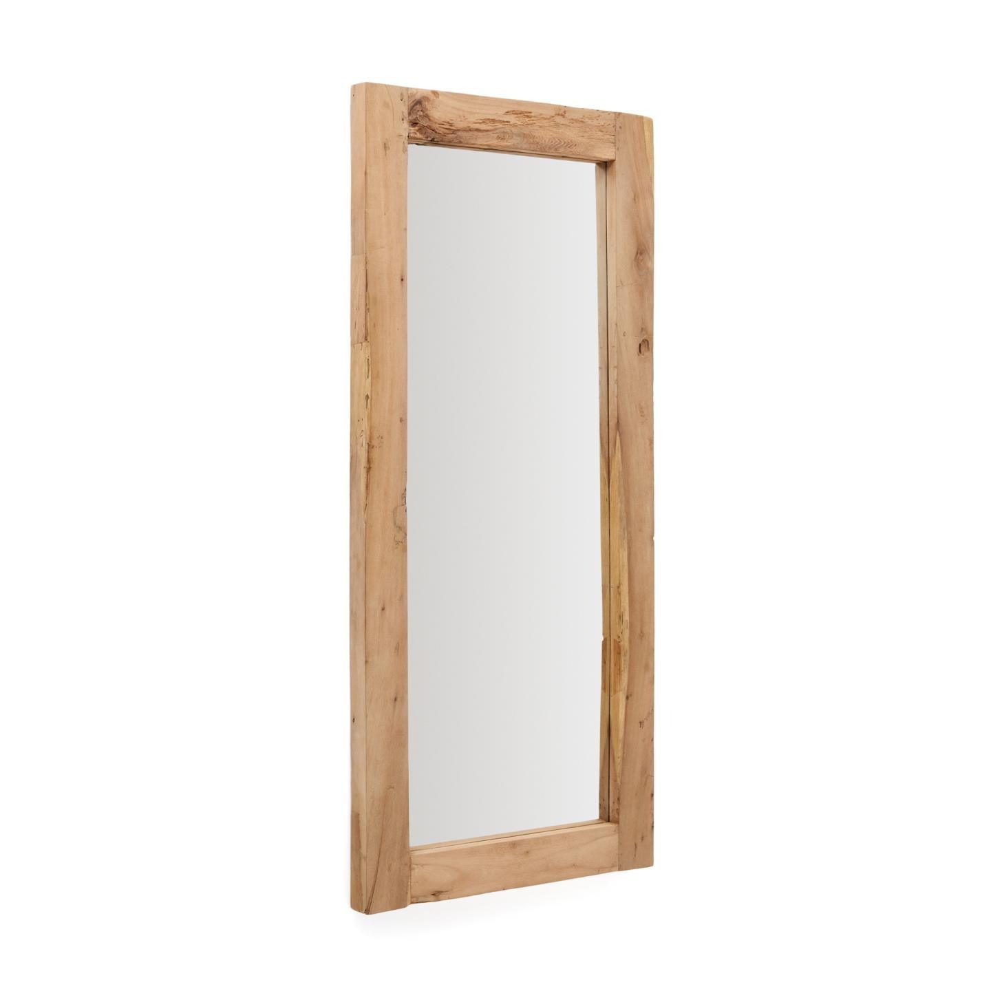 Lustro MADEN drewno z recyklingu La Forma 80x180 cm Eye on Design