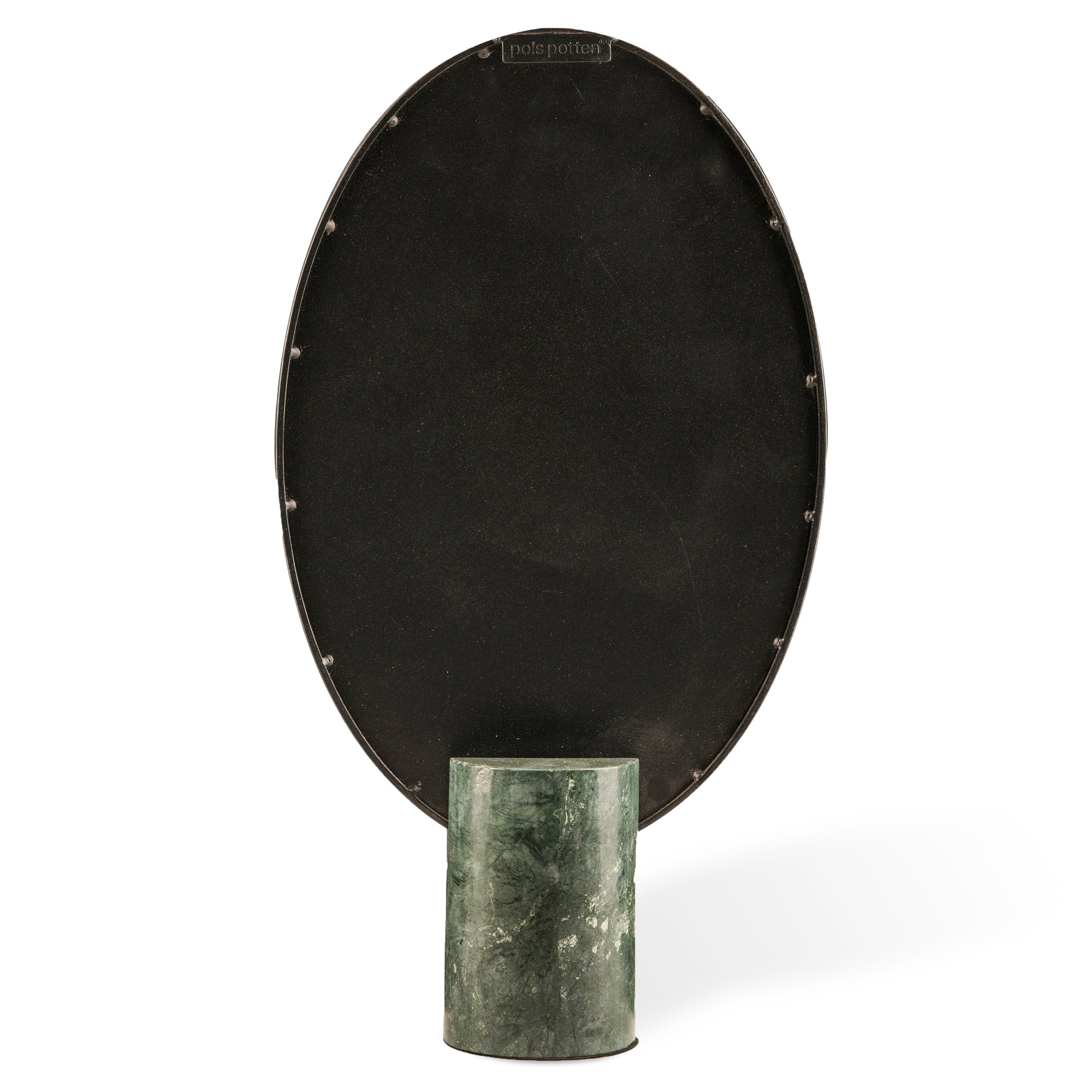 Lustro OVAL zielony marmur Pols Potten Eye on Design