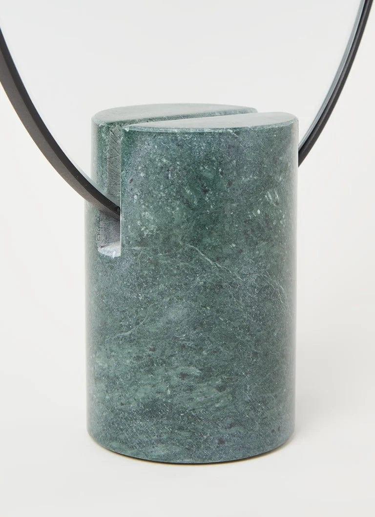 Lustro OVAL zielony marmur Pols Potten Eye on Design