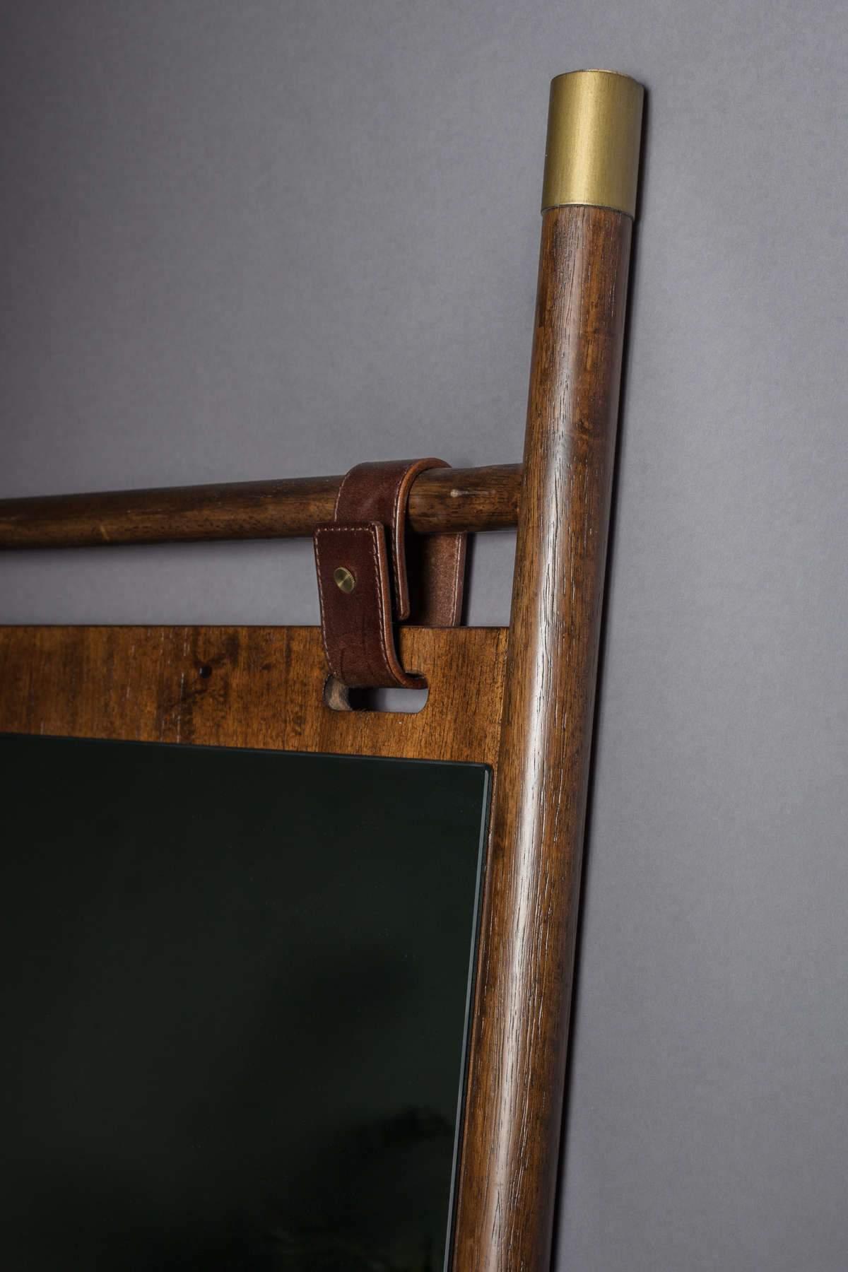 Lustro RIVA brązowy Dutchbone Eye on Design