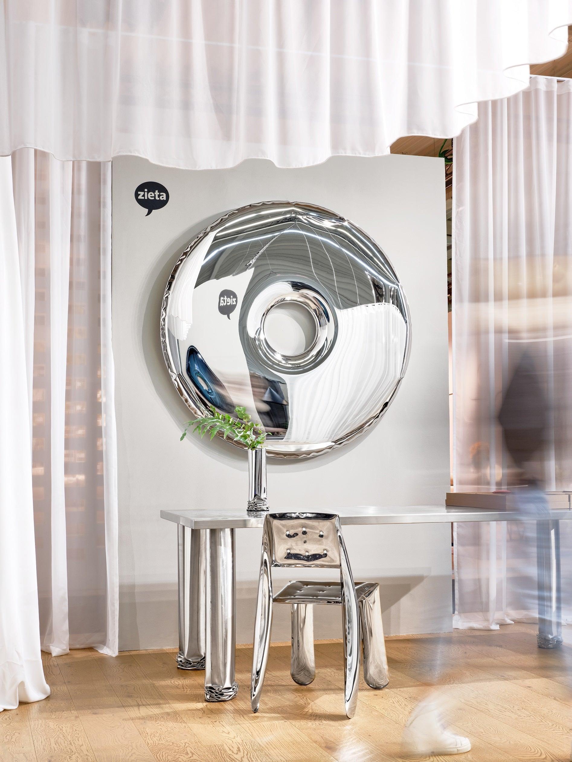 Lustro RONDO inox Zieta Studio Eye on Design