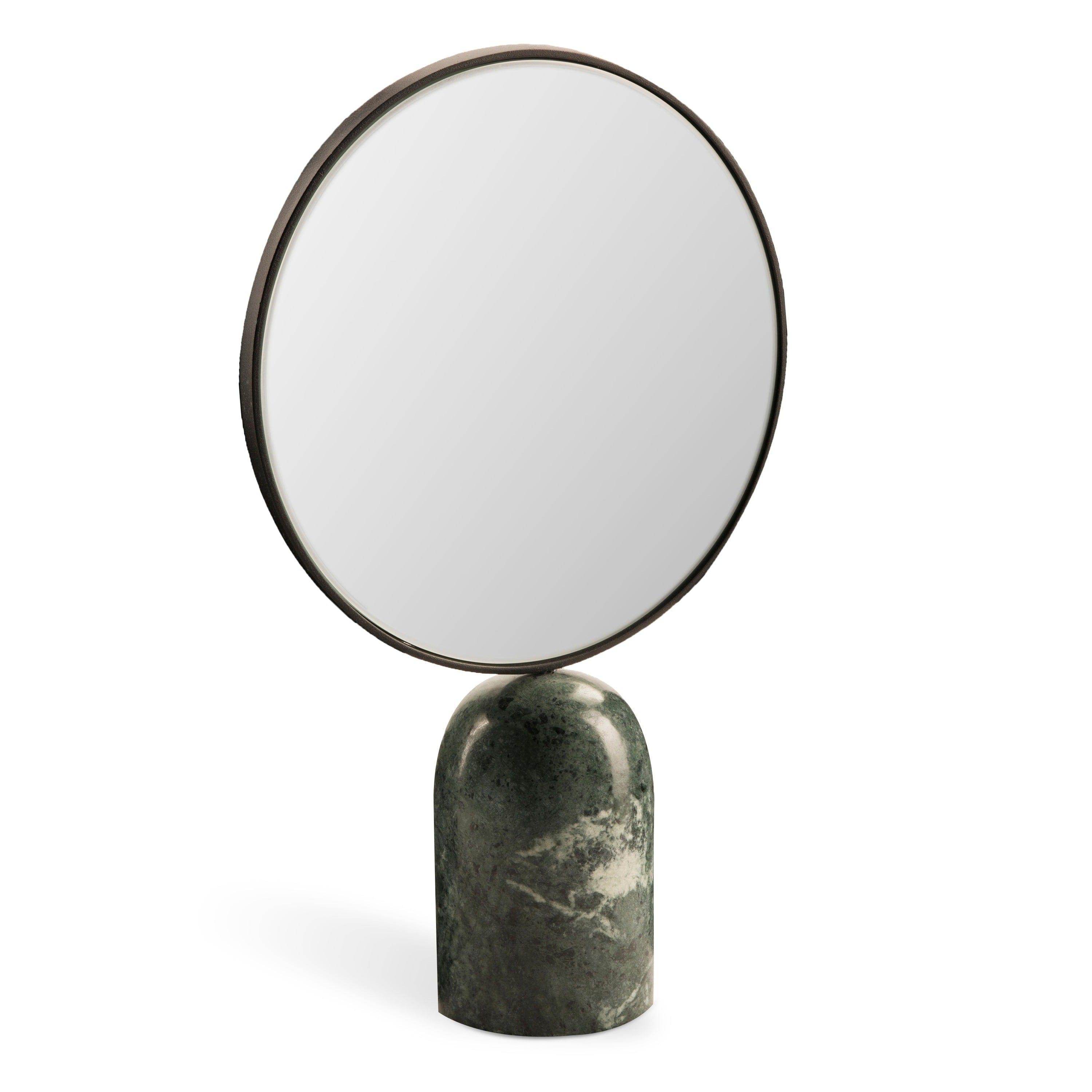 Lustro ROUND zielony marmur Pols Potten Eye on Design