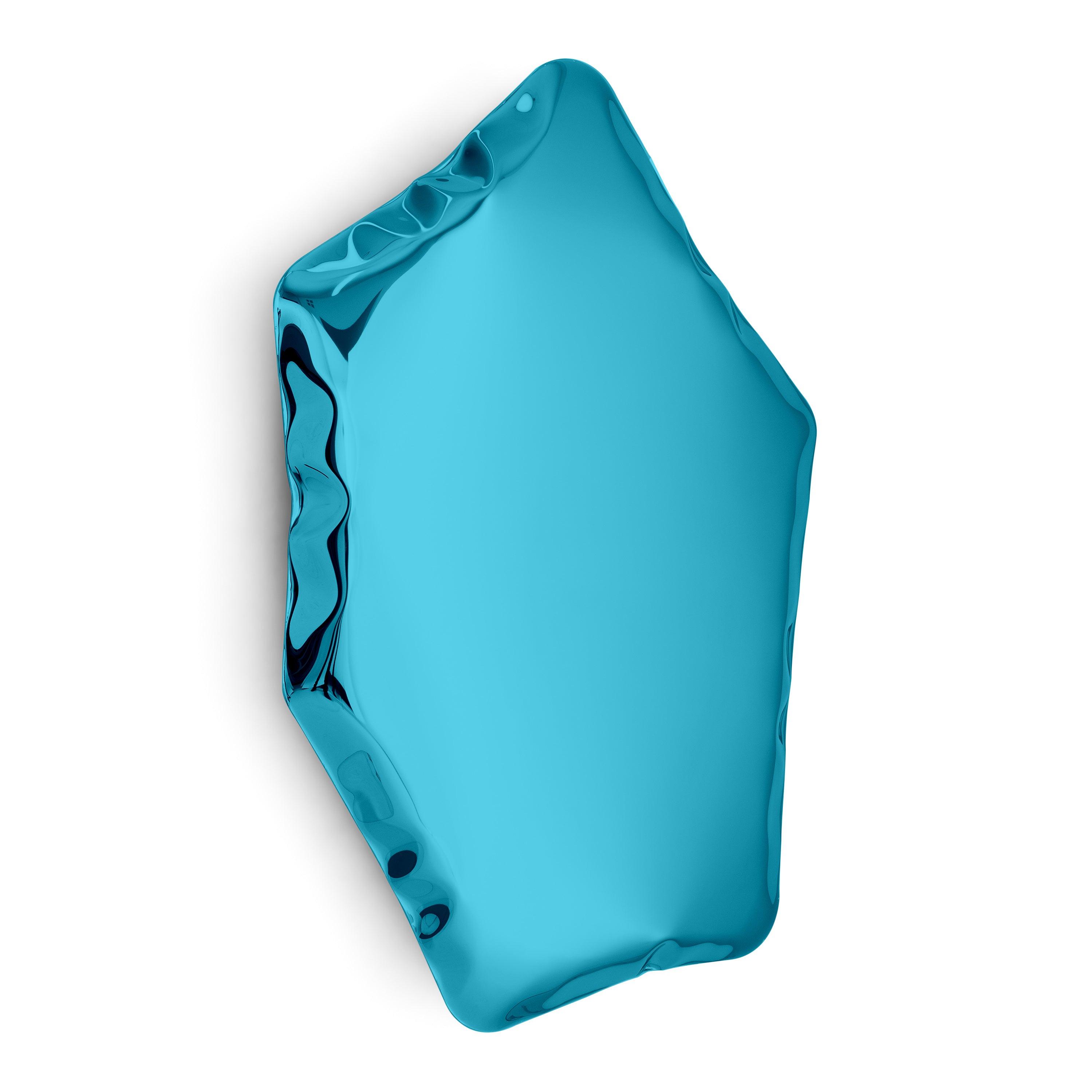 Lustro TAFLA C gradient szafir – metal, Zieta Studio