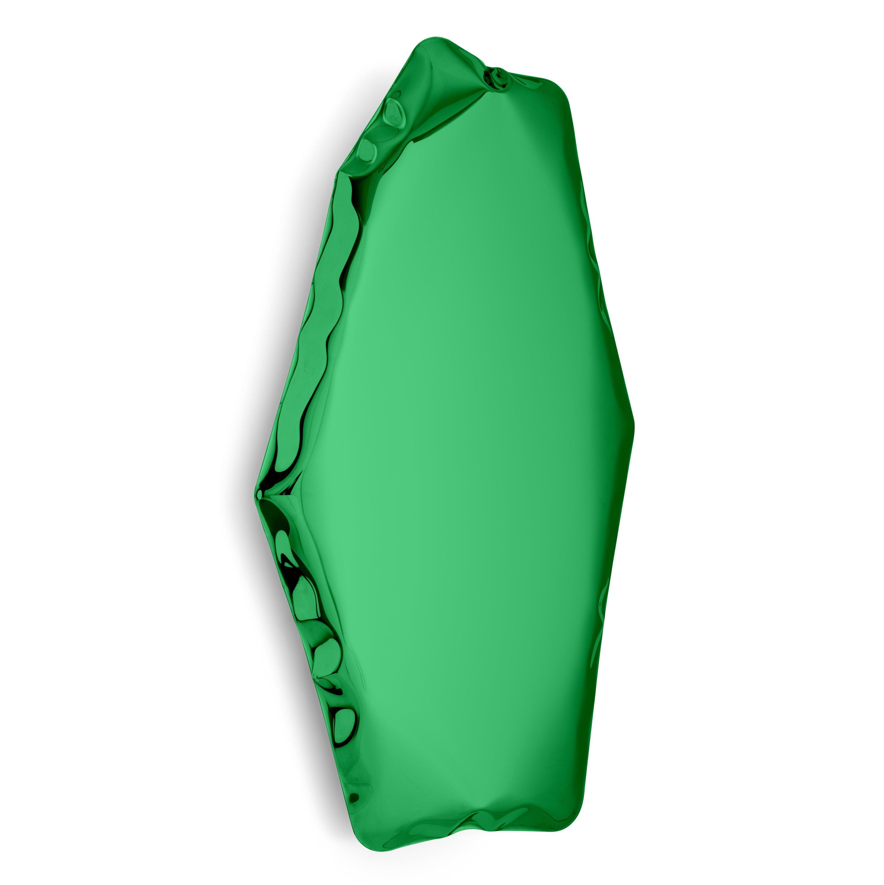 Lustro TAFLA C gradient szmaragd Zieta Studio C4.5 Eye on Design