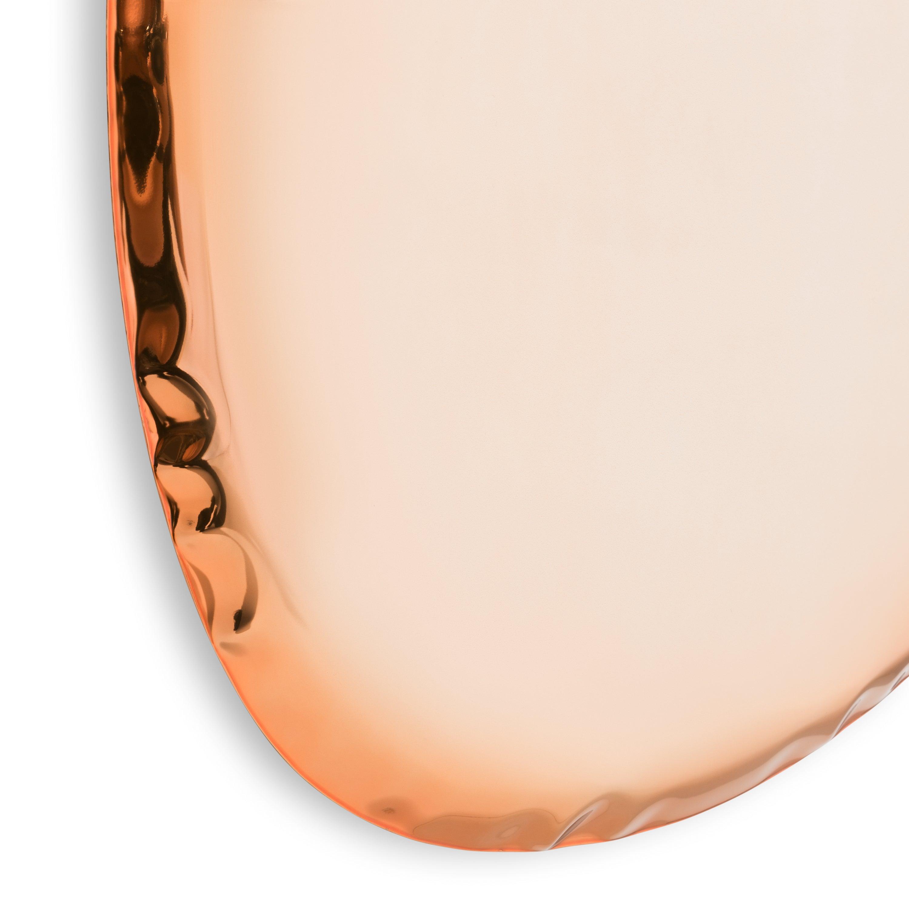 Lustro TAFLA O aurum różowe złoto Zieta Studio Eye on Design